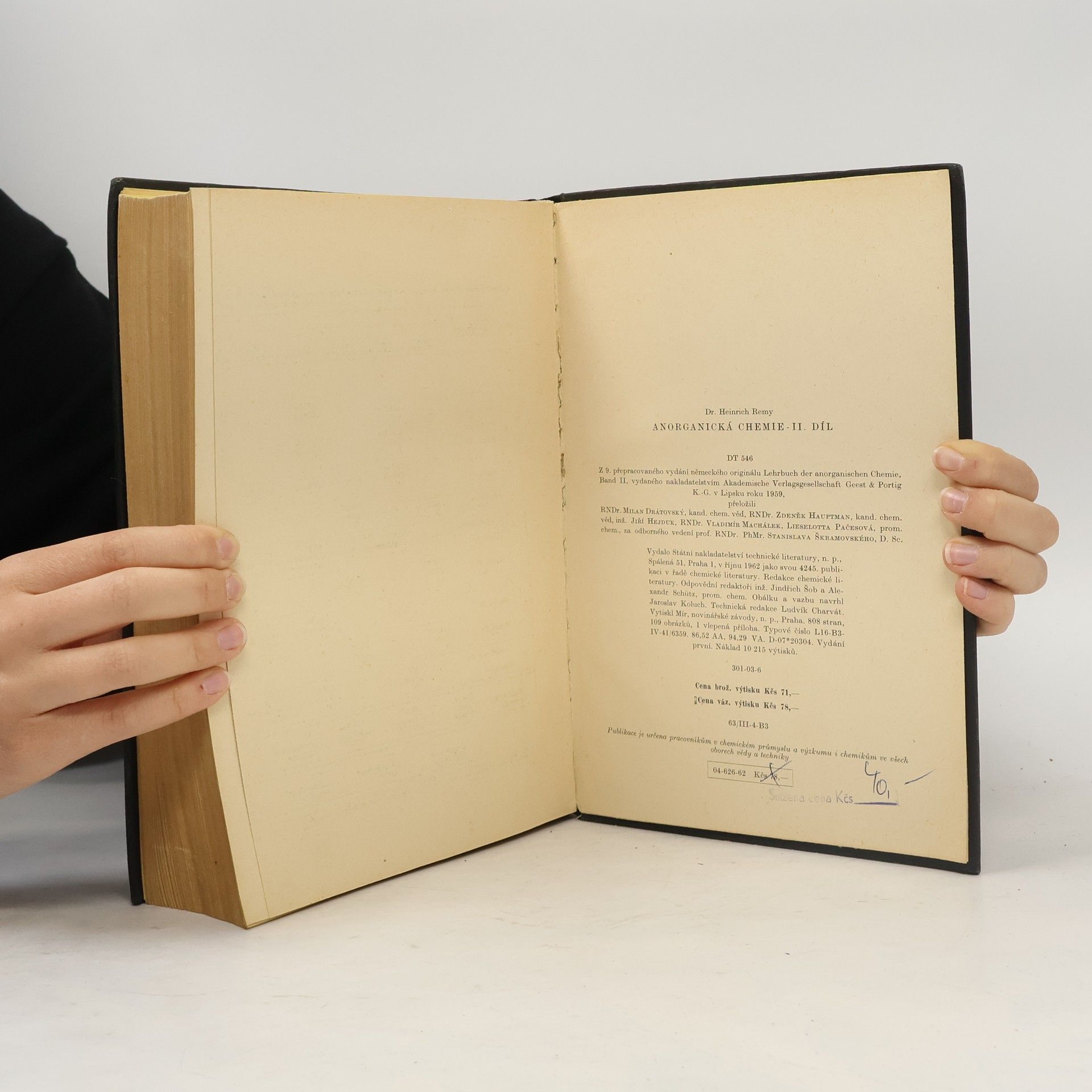 Heinrich Remy Anorganická chemie 2