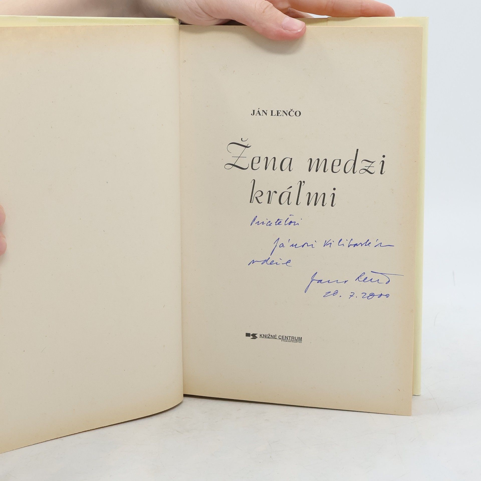 Ján Lenčo Žena medzi kráľmi