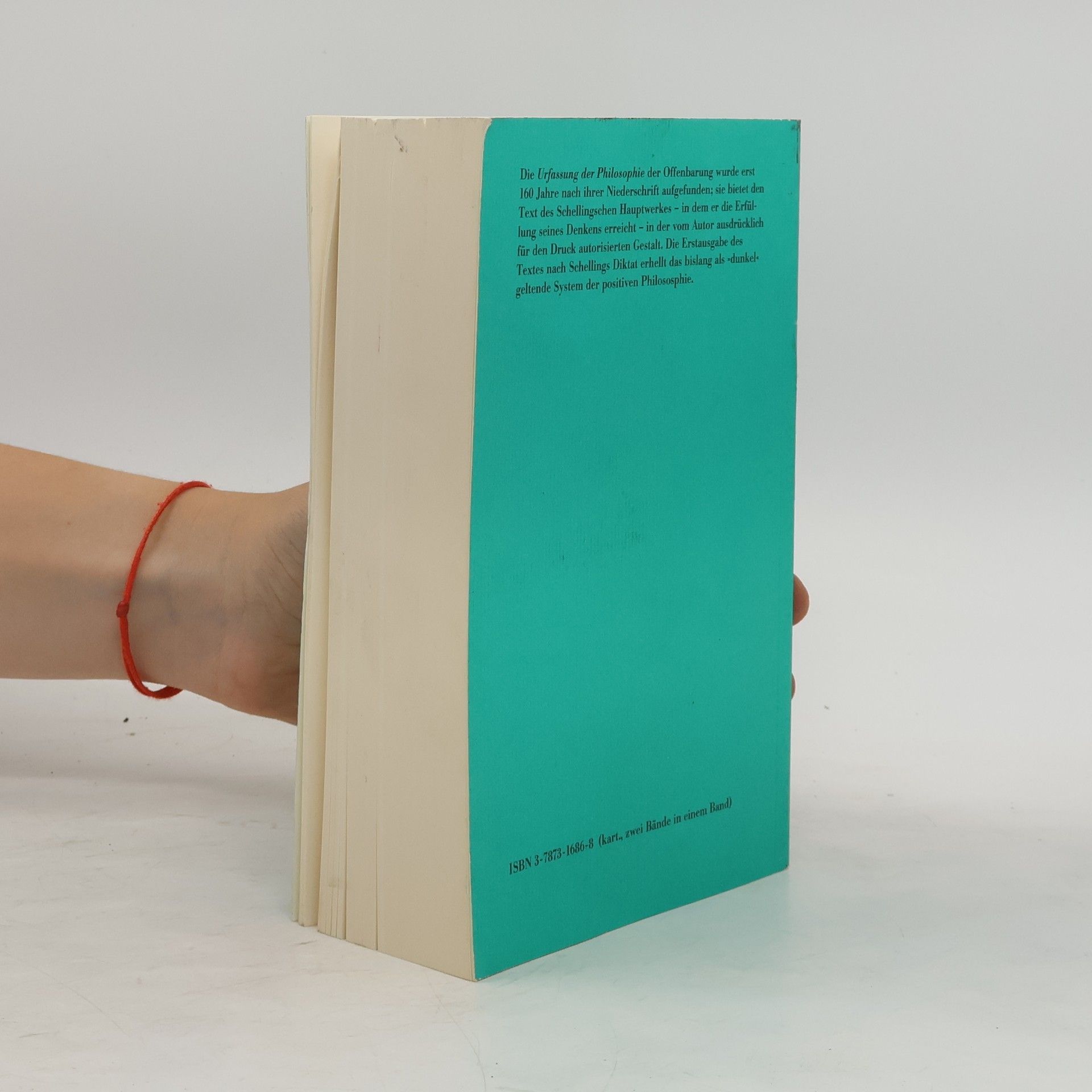 Friedrich Schelling Urfassung der Philosophie der Offenbarung