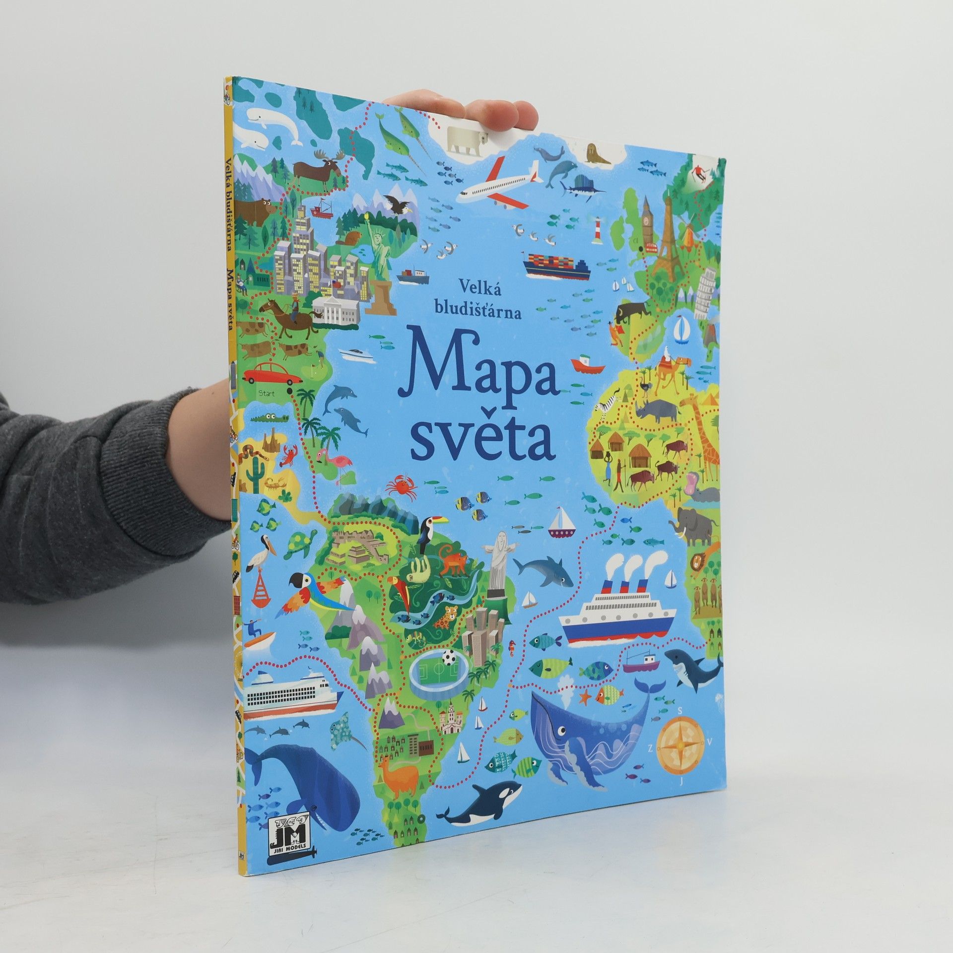 Various authors Velká bludišťárna. Mapa světa