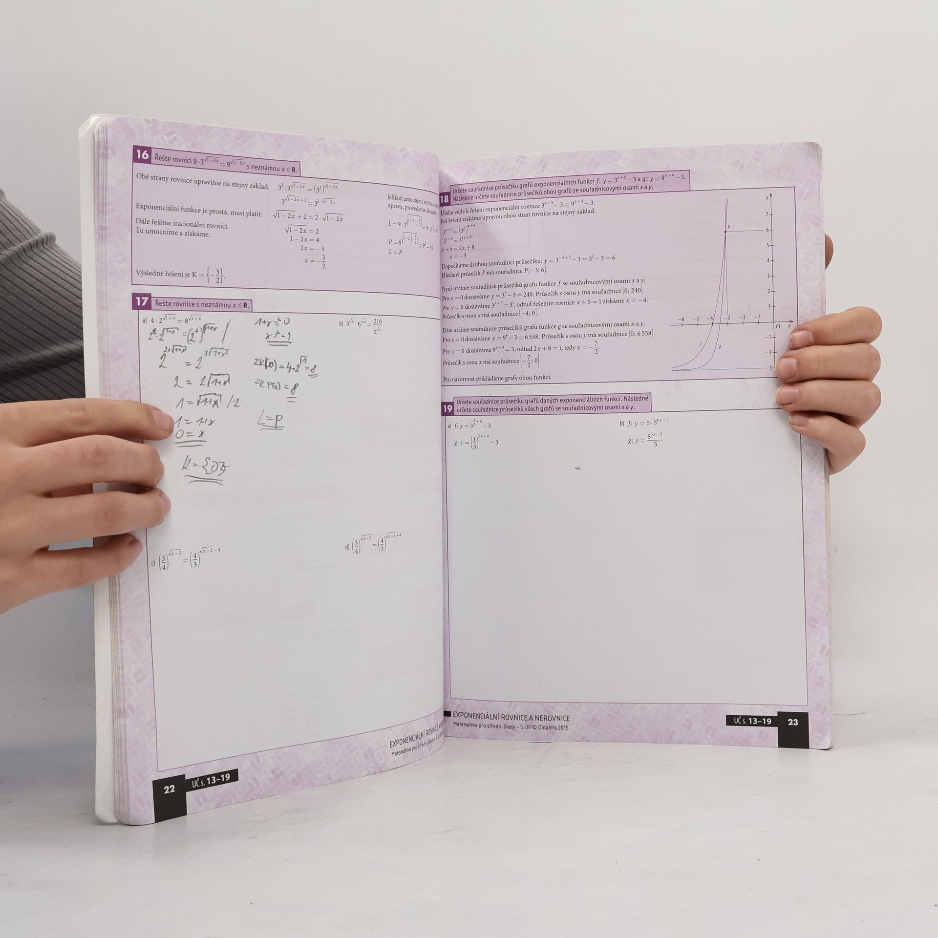 Čeněk Kodejška Matematika pro střední školy. 5. díl, Funkce II. Pracovní sešit