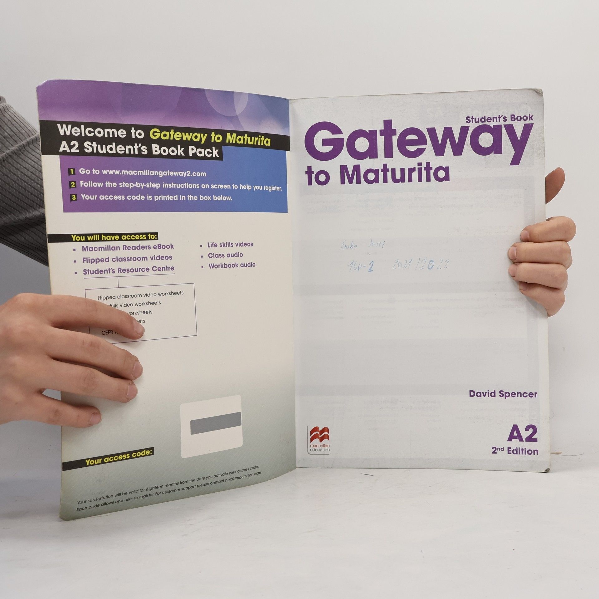 David Spencer Gateway to Maturita. A2. Student's Book Pack