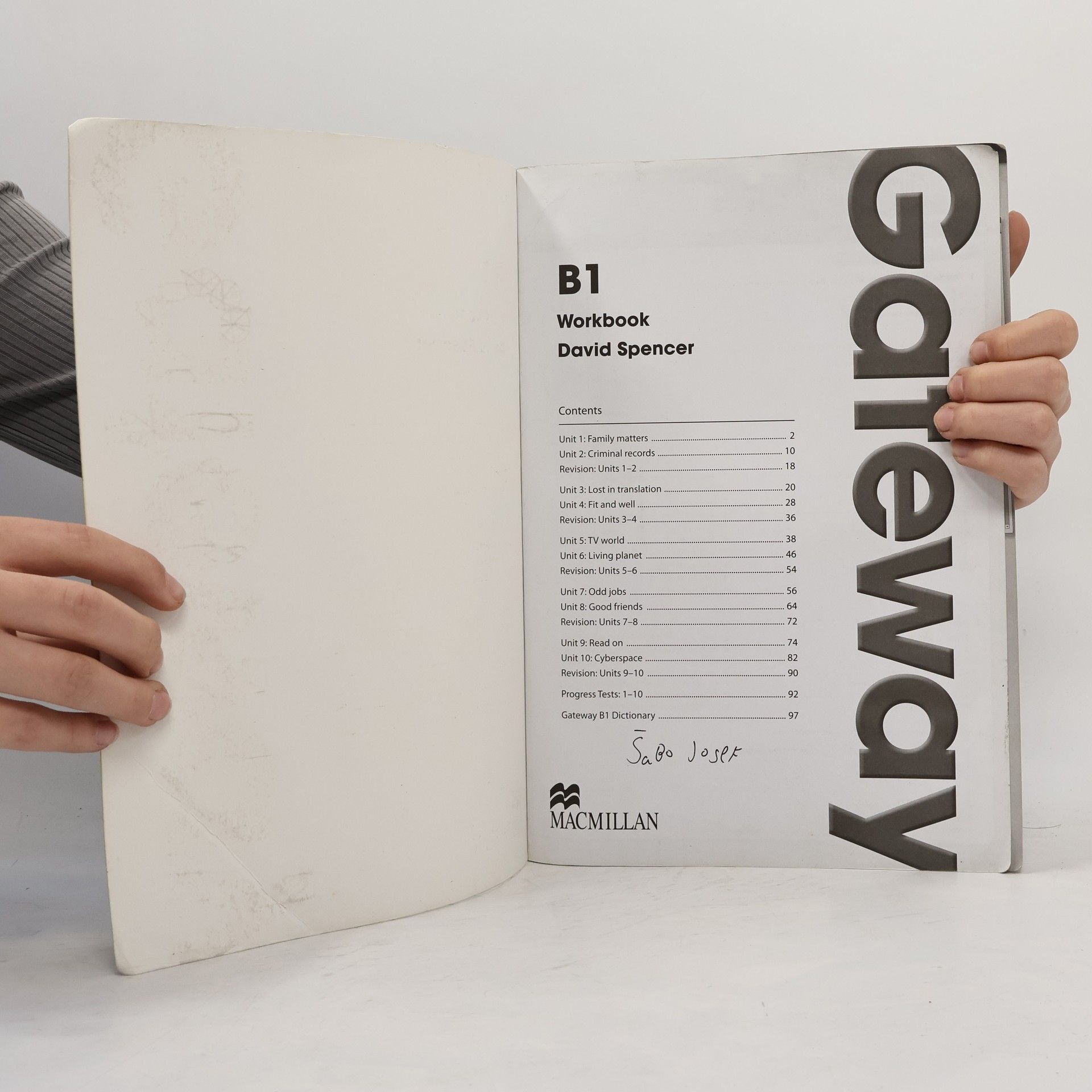 David Spencer Gateway : B1. Workbook