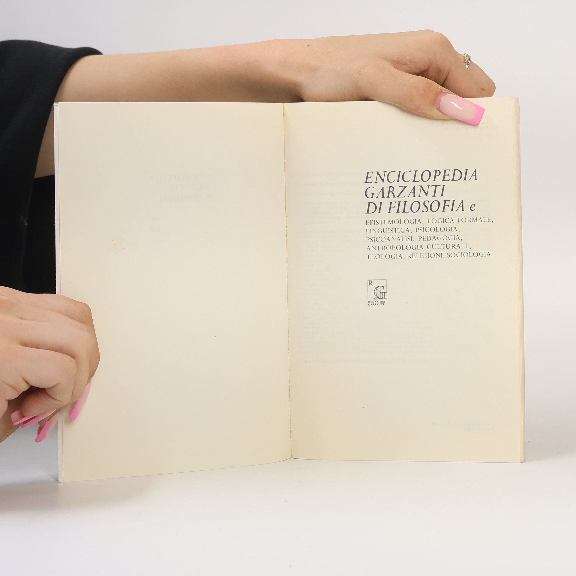 Collectif d'auteurs Enciclopedia Garzanti di filosofia
