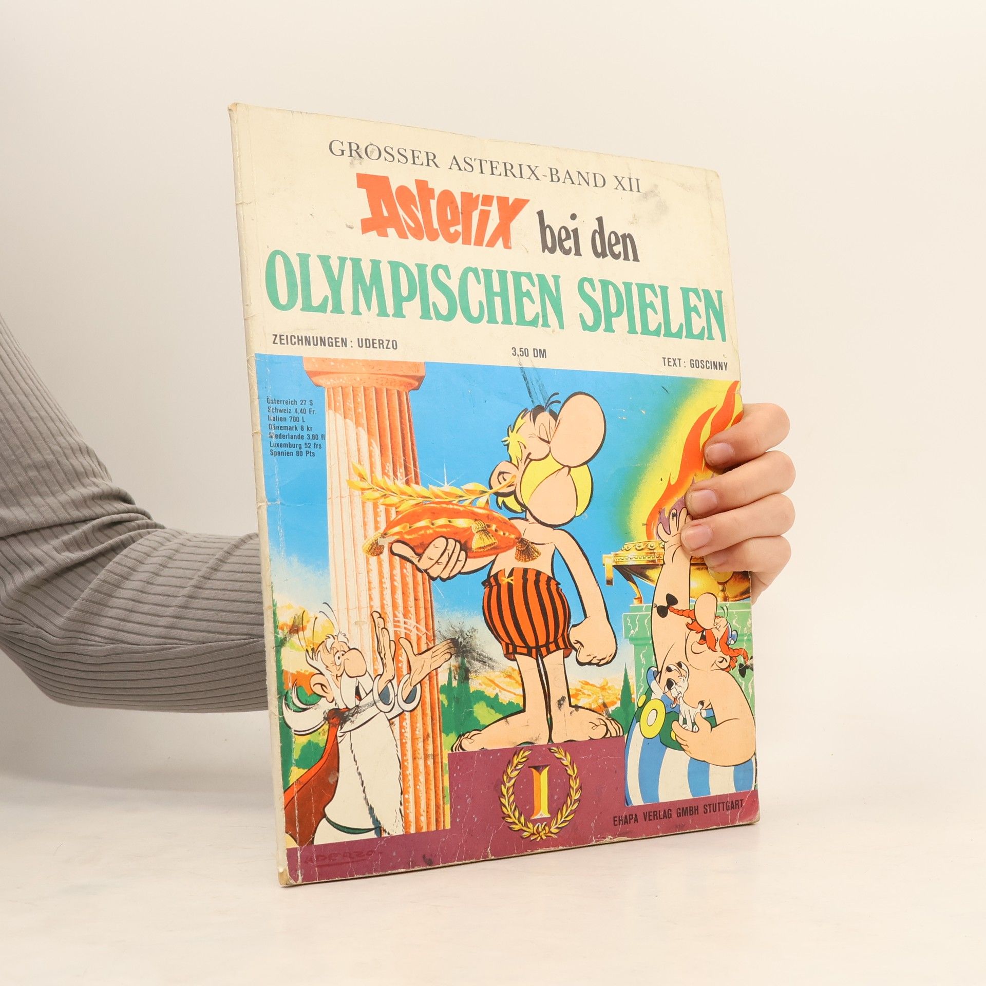 René Goscinny Asterix bei den Olympischen Spielen 12