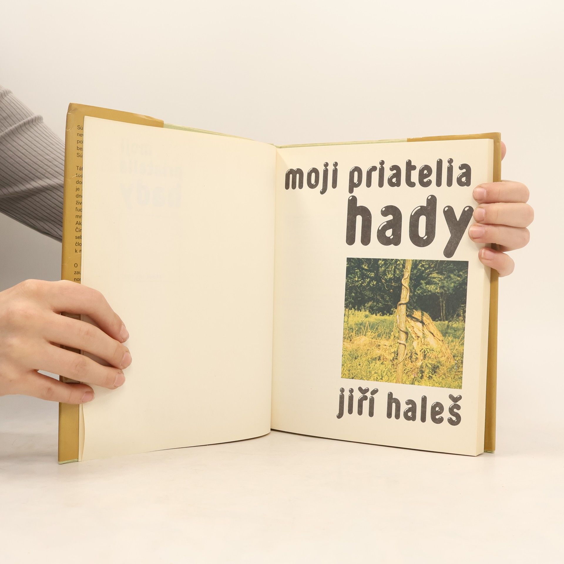 Jiří Haleš Moji priatelia hady