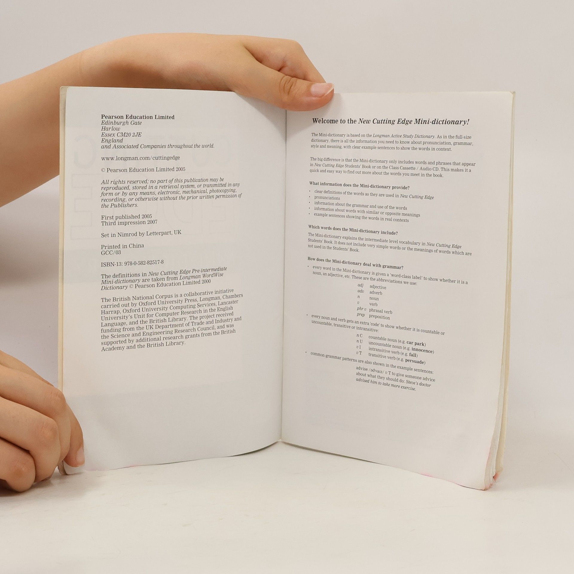 Kolektiv autorů New Cutting Edge. Intermediate Mini-Dictionary