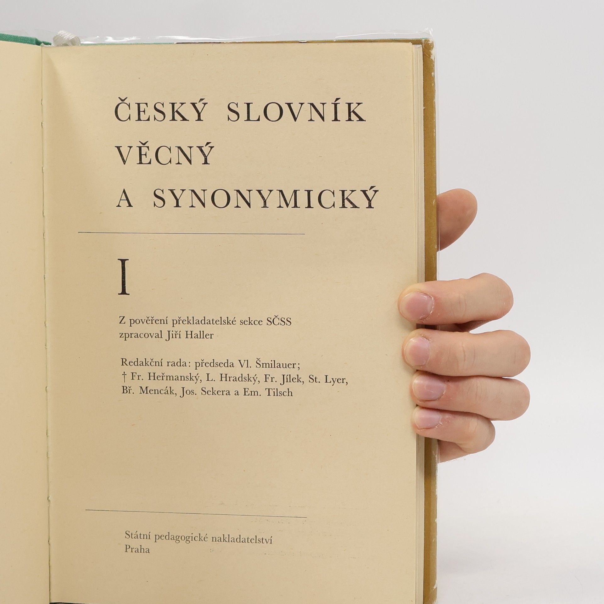 Auteurscollectief Český slovník věcný a synonymický, I