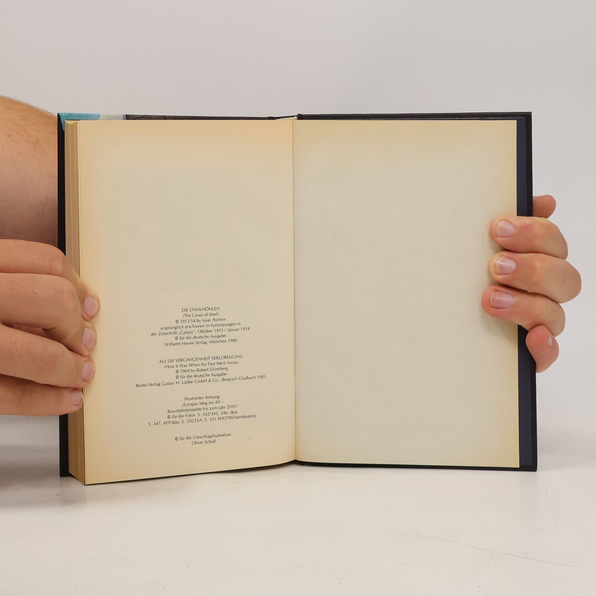 Isaac Asimov Die Stahlhöhlen. Als die Vergangenheit verlorenging