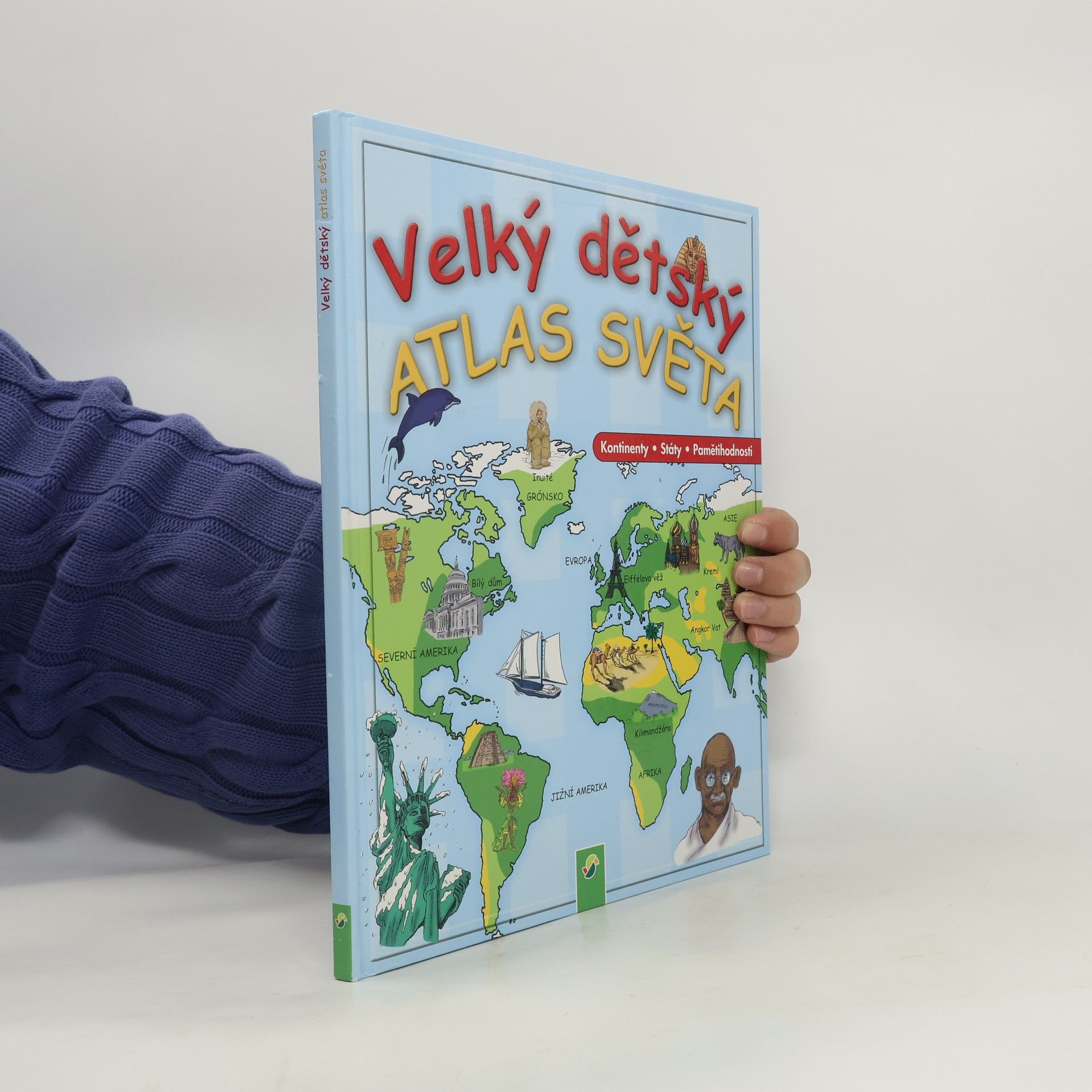 Michael Hahn Velký dětský atlas světa
