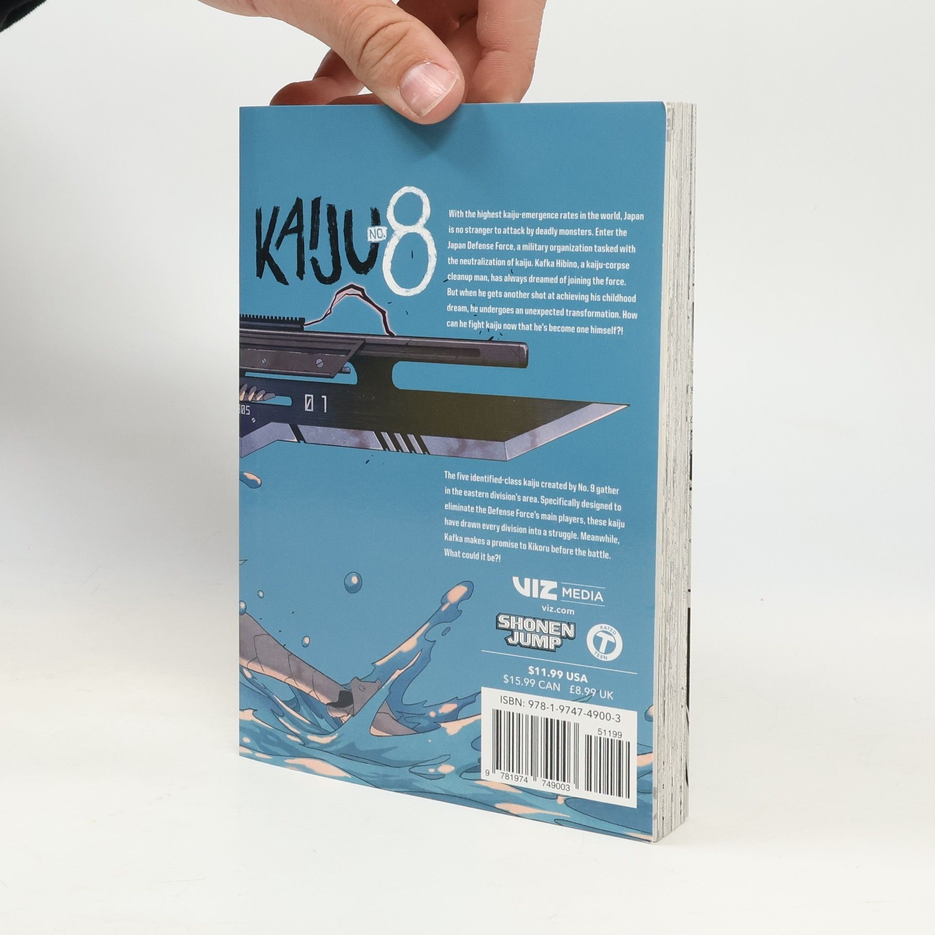 Naoya Matsumoto Kaiju No. 8, Vol. 11