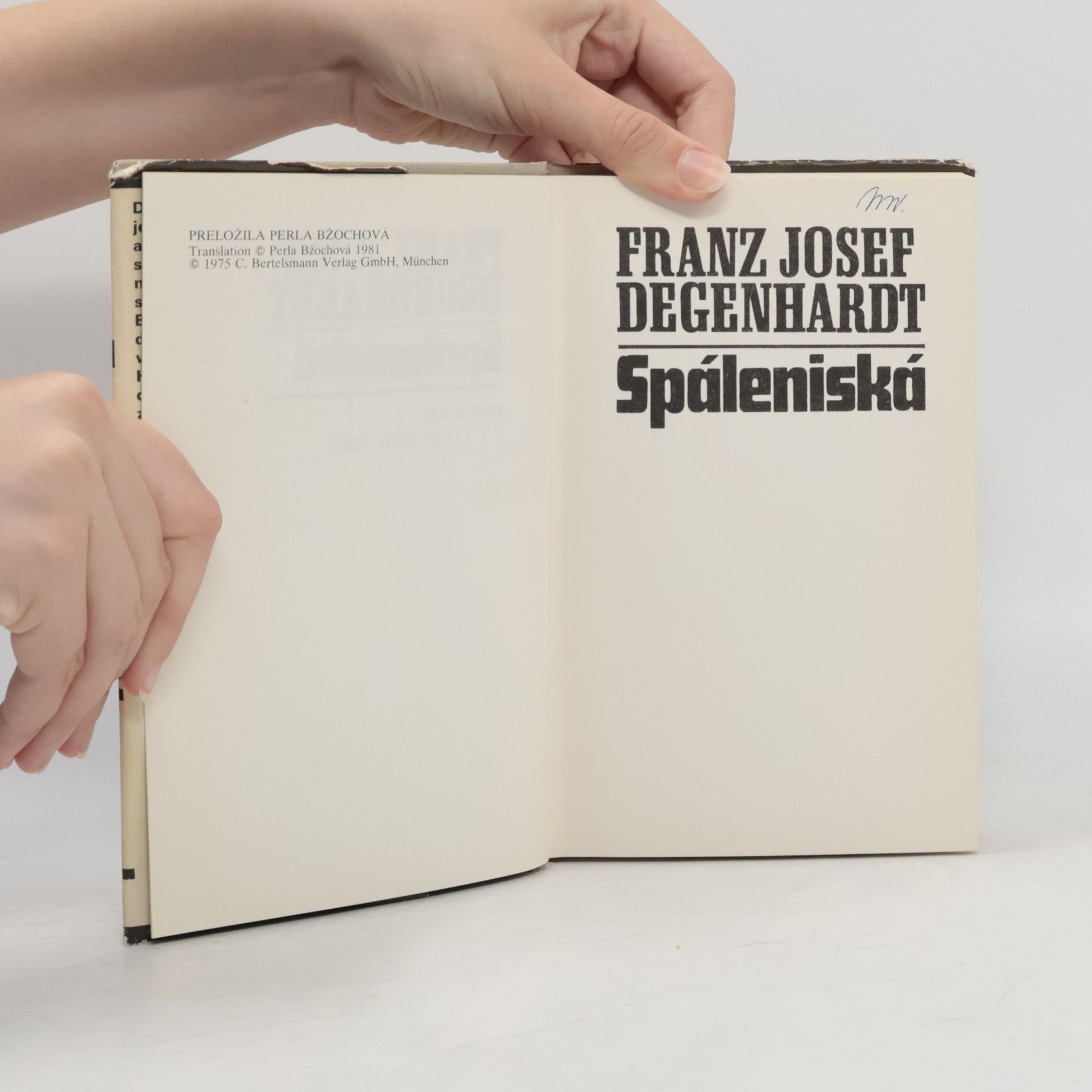Franz Josef Degenhardt Spáleniská