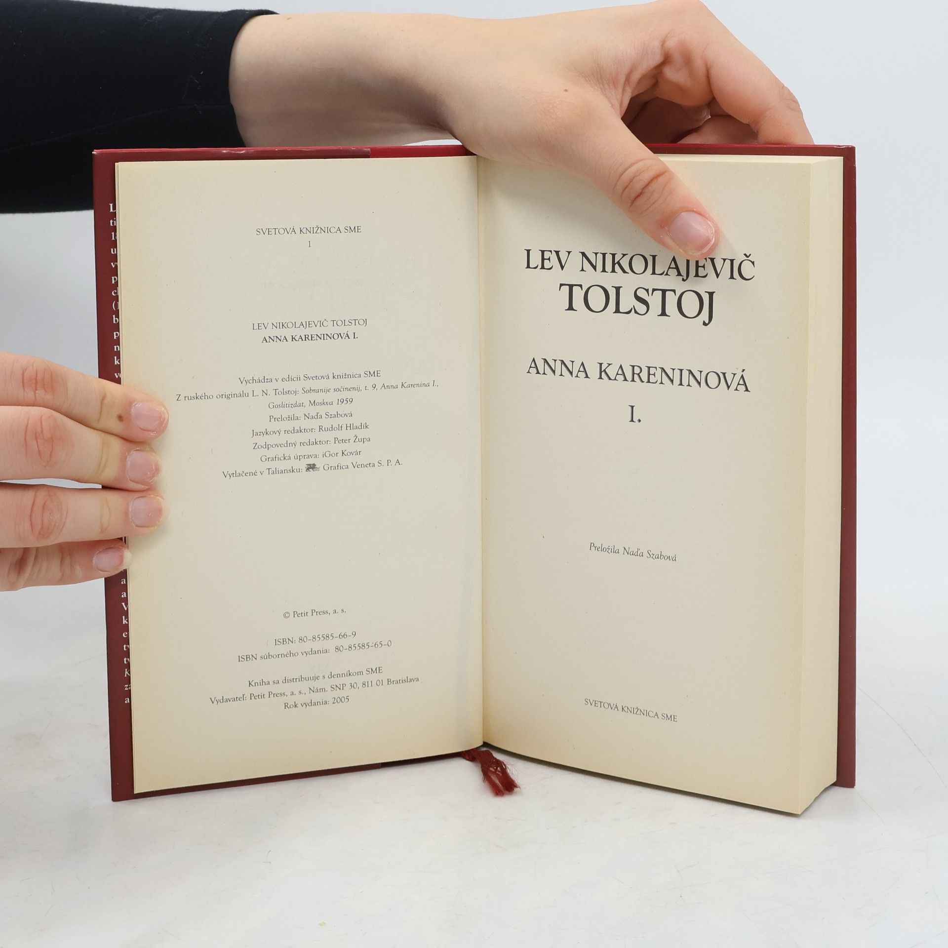 León Tolstói Anna Kareninová I