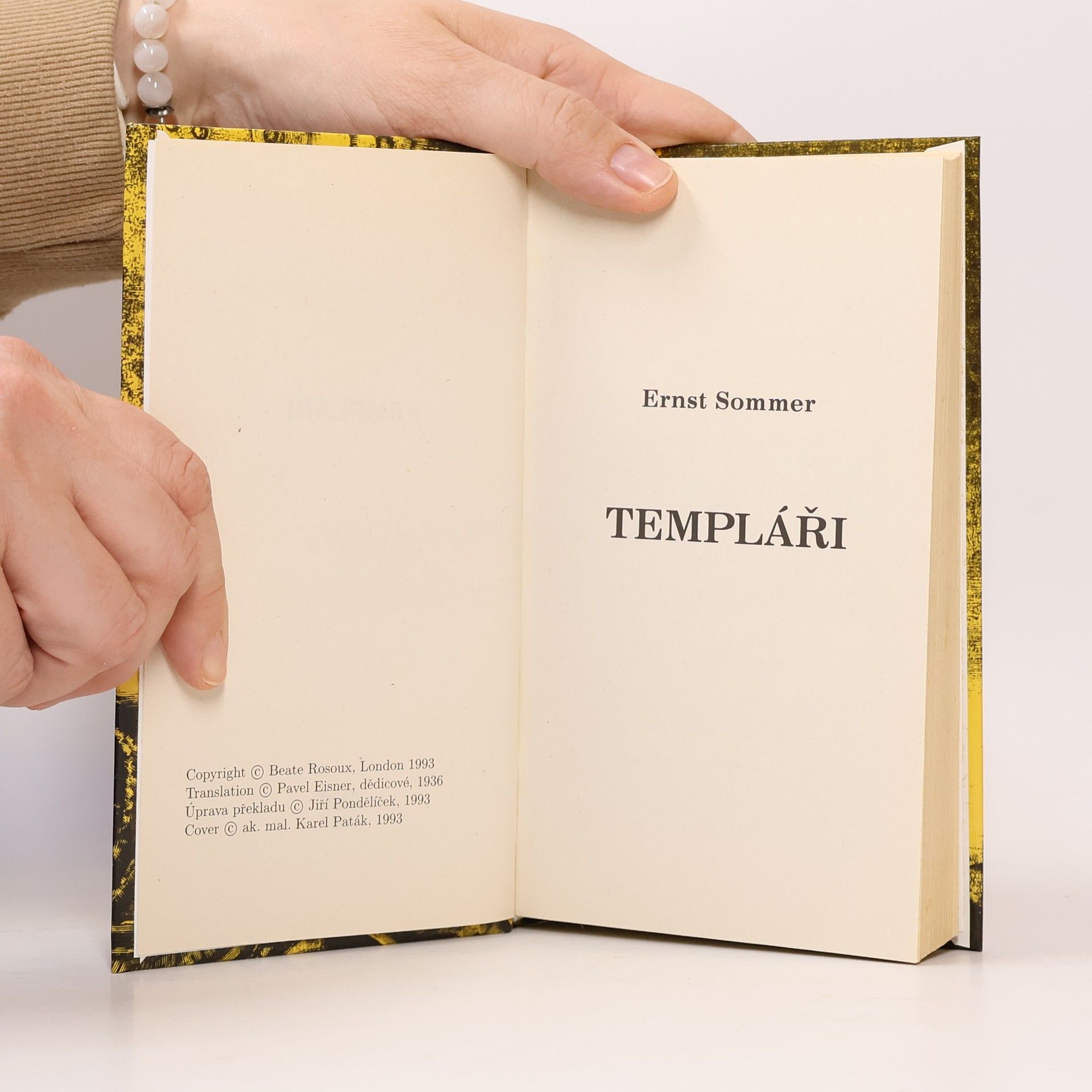 Ernst Sommer Templáři