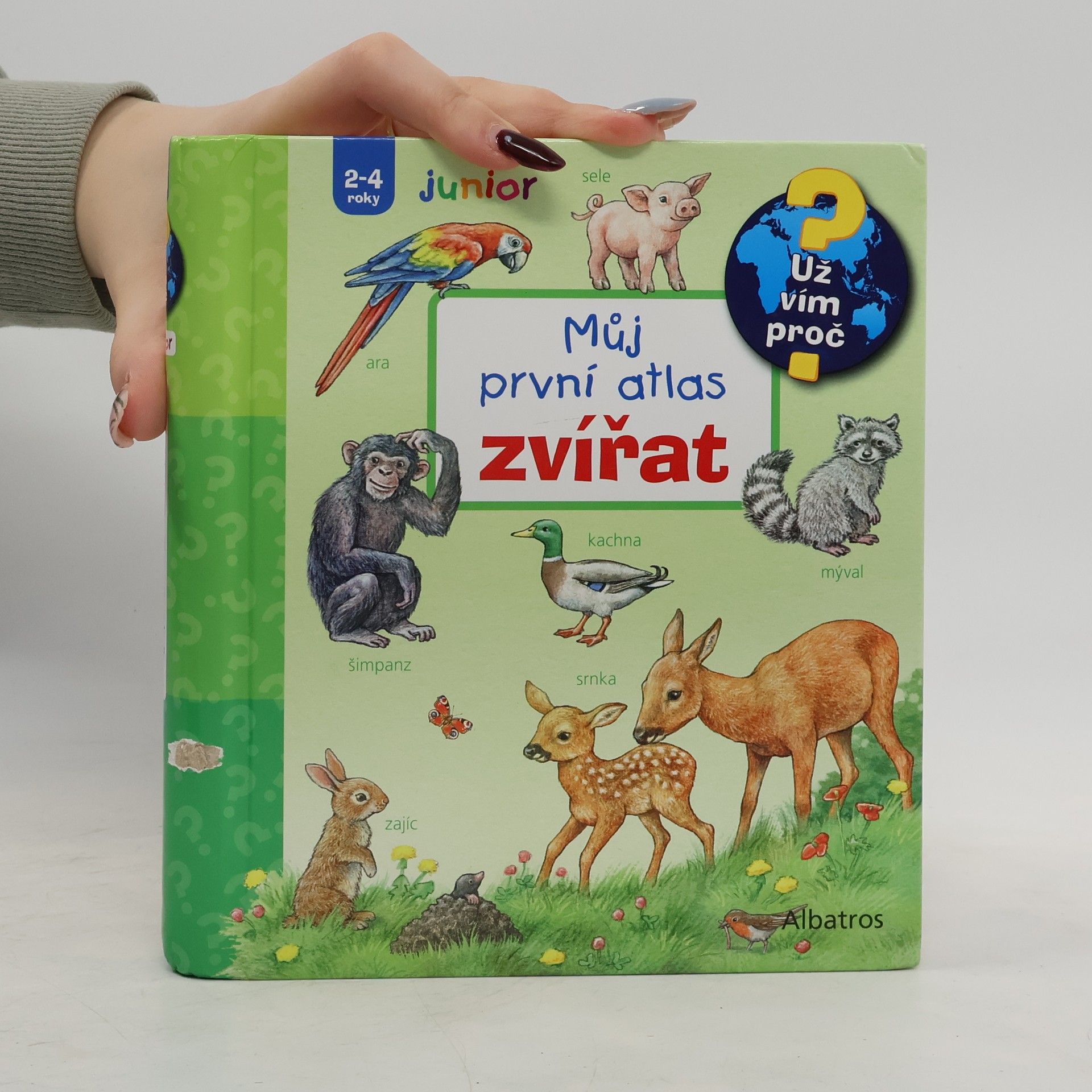 Anne Möller Můj první atlas zvířat