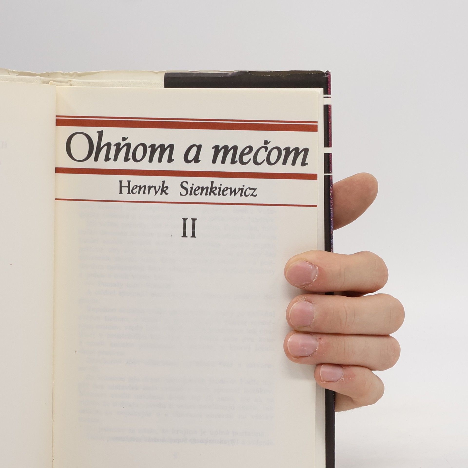 Henryk Sienkiewicz Ohňom a mečom II