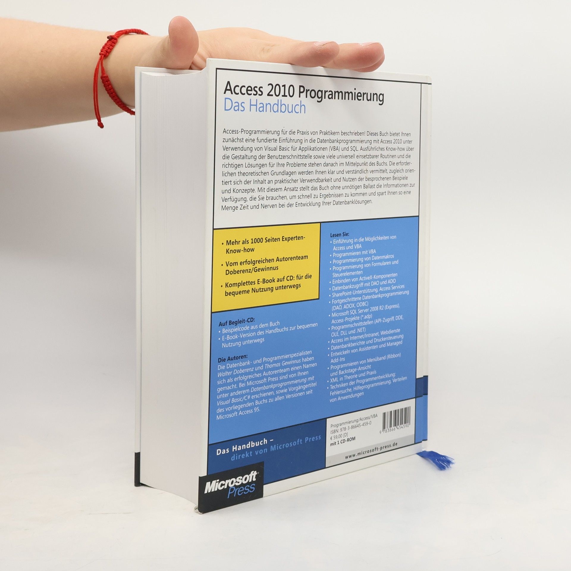 Walter Doberenz Microsoft-Access-2010-Programmierung - das Handbuch