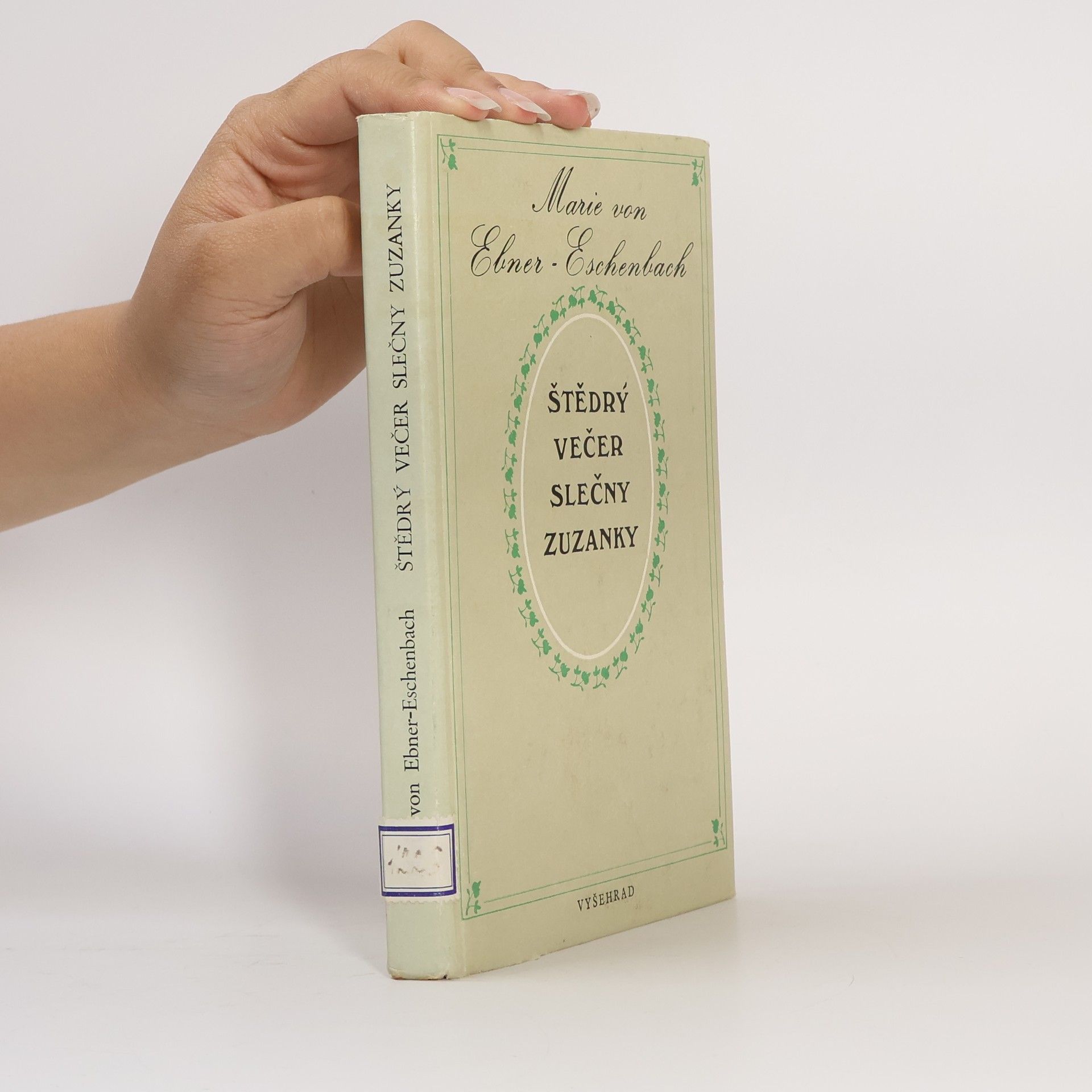 Marie von Ebner-Eschenbach Štědrý večer slečny Zuzanky a jiné povídky
