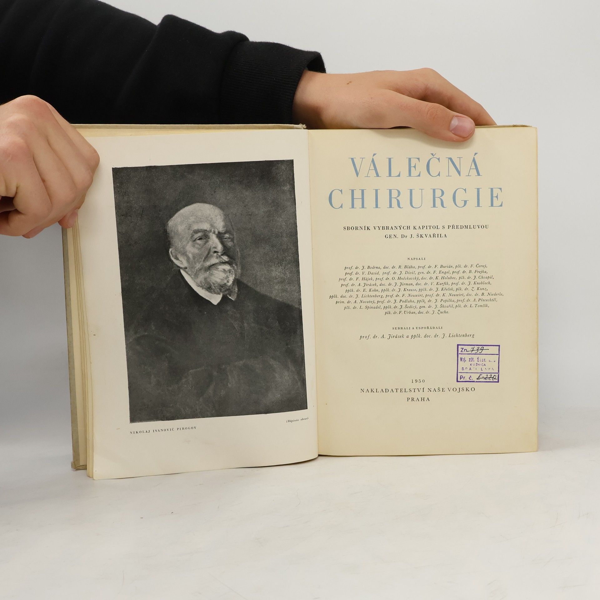Arnold Jirásek Válečná chirurgie