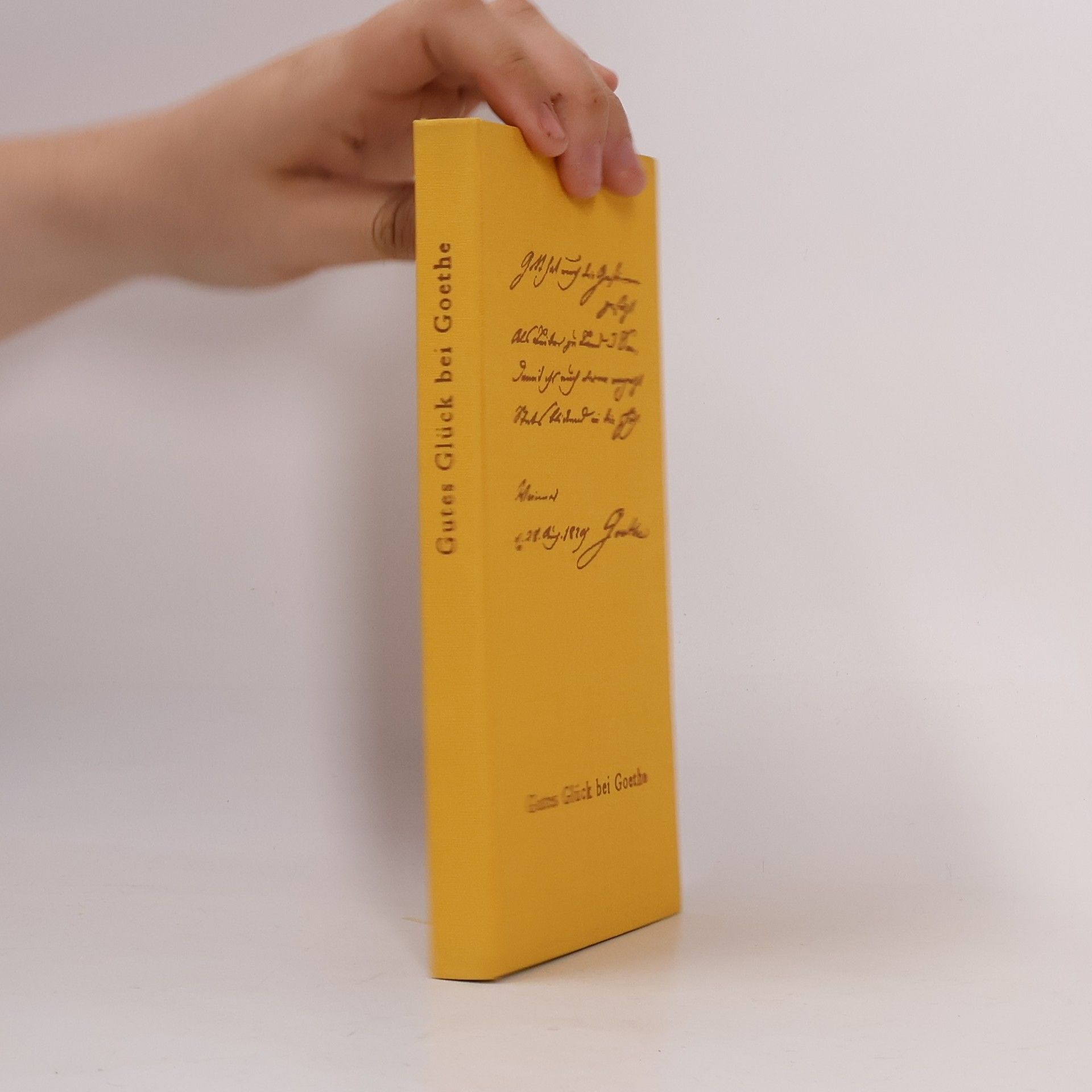 Kolektiv autorů Gutes Glück bei Goethe