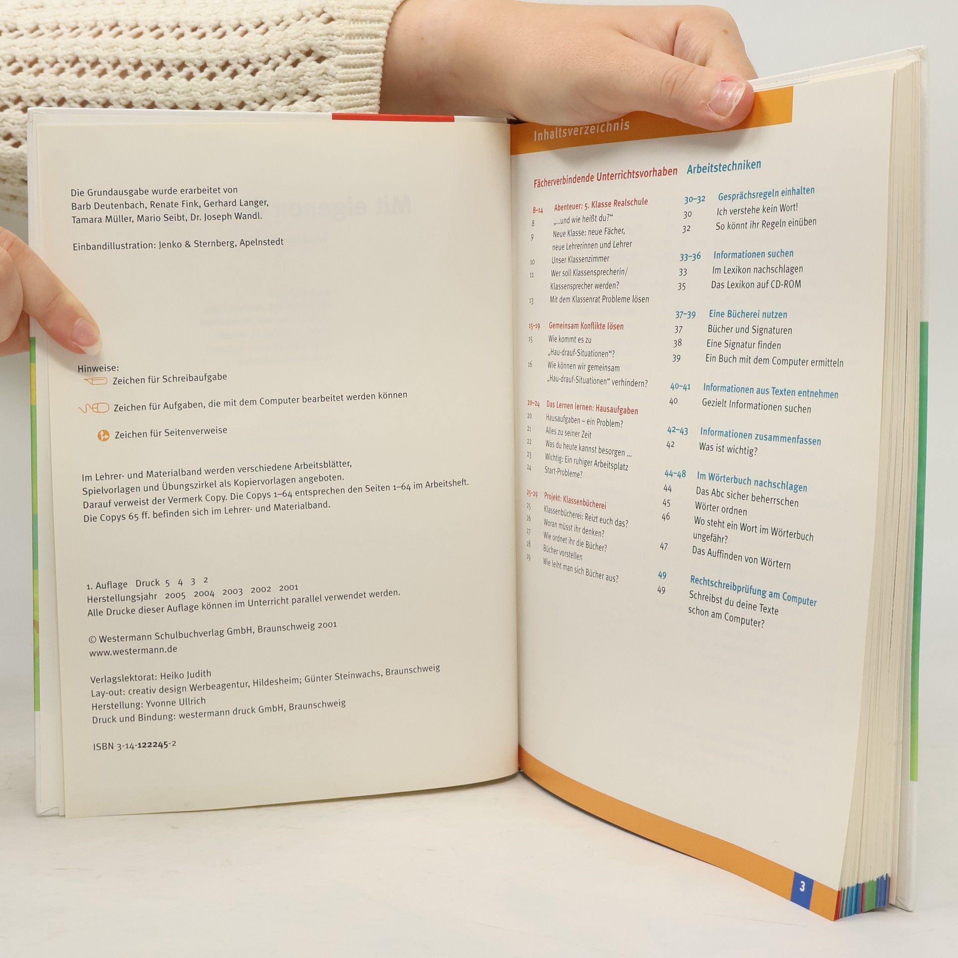 Martin Bannert Realschule Bayern - 5: Mit eigenen Worten, neue Rechtschreibung, Ausgabe 2001