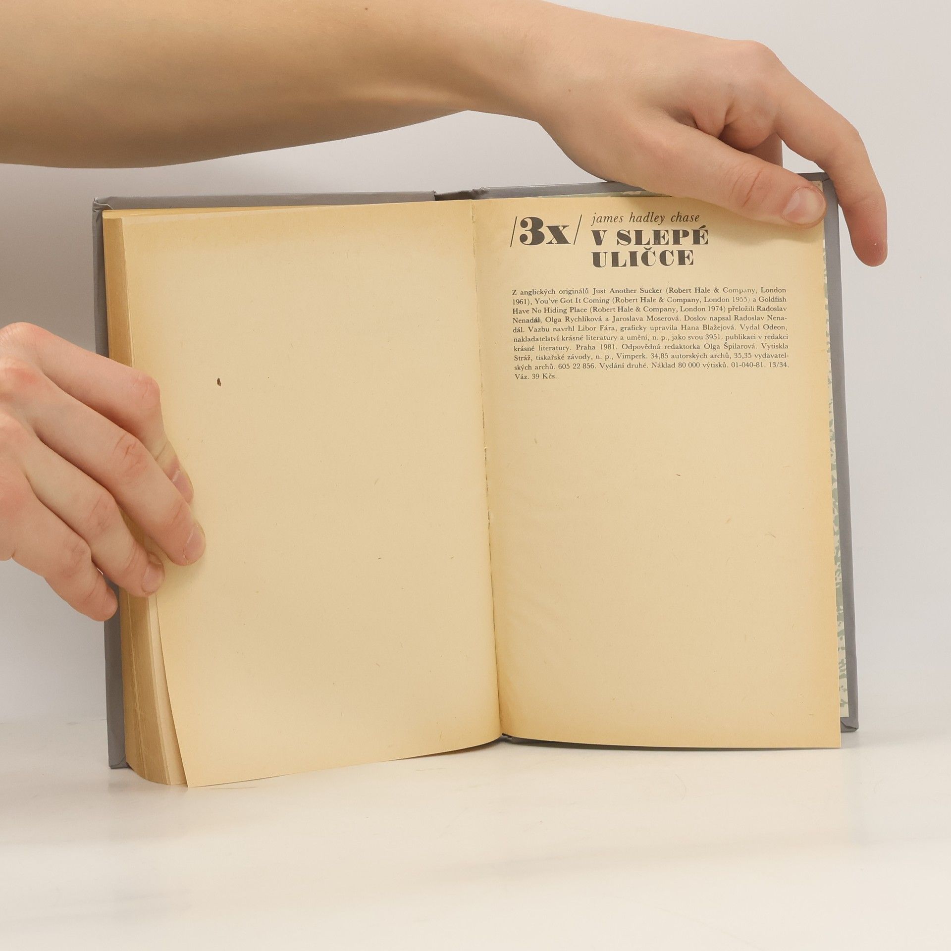 James Hadley Chase Třikrát v slepé uličce