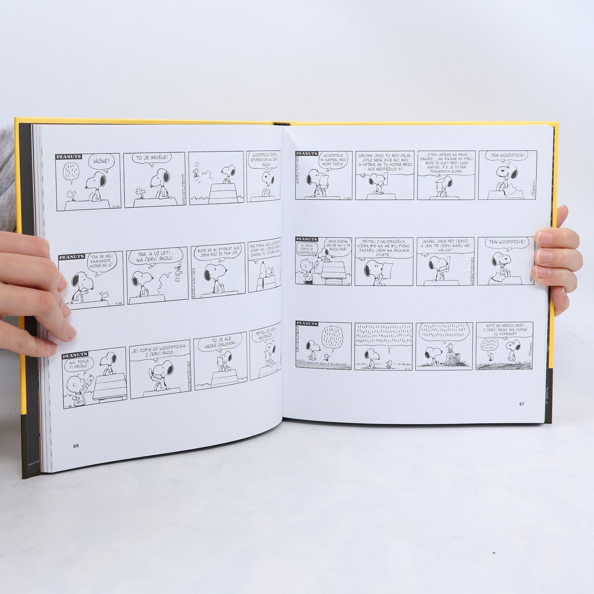 Charles M. Schulz Snoopy po škole