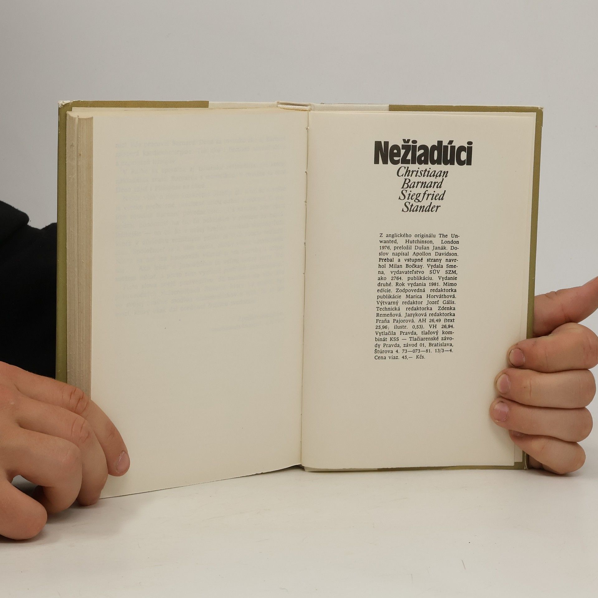 Christiaan Barnard Nežiadúci