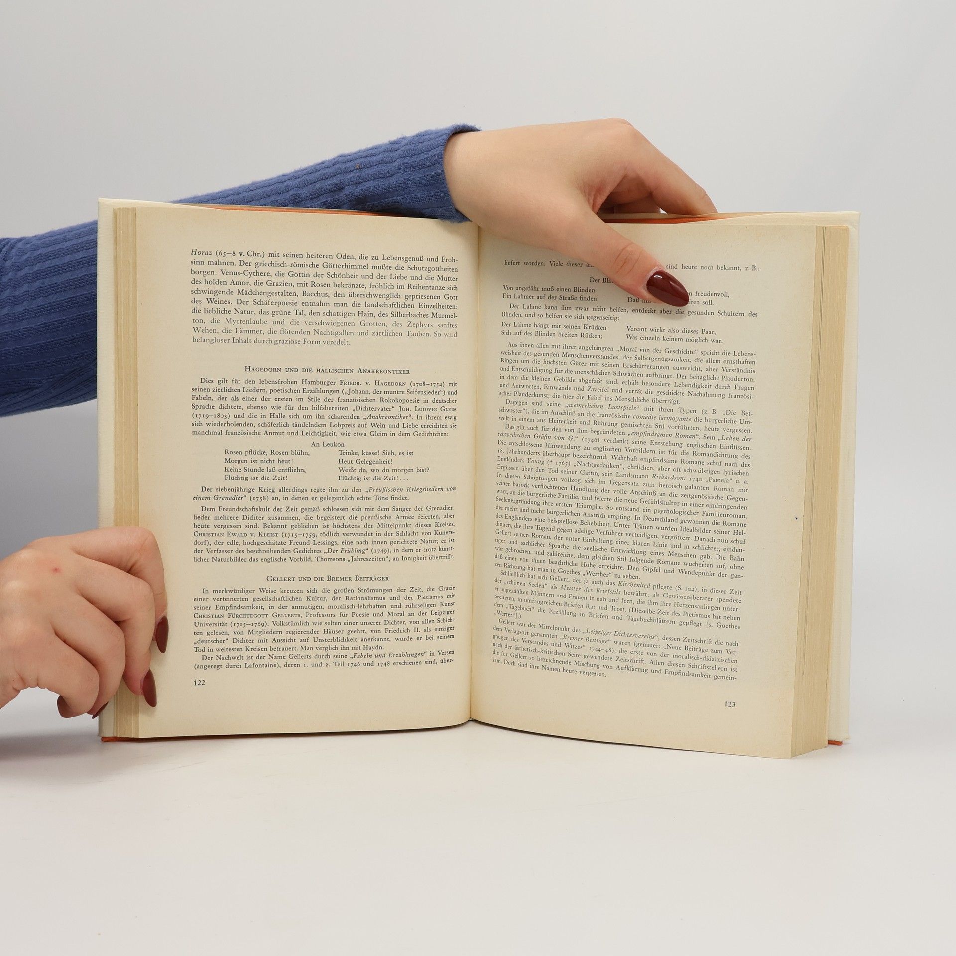 Leo Krell Deutsche Literaturgeschichte