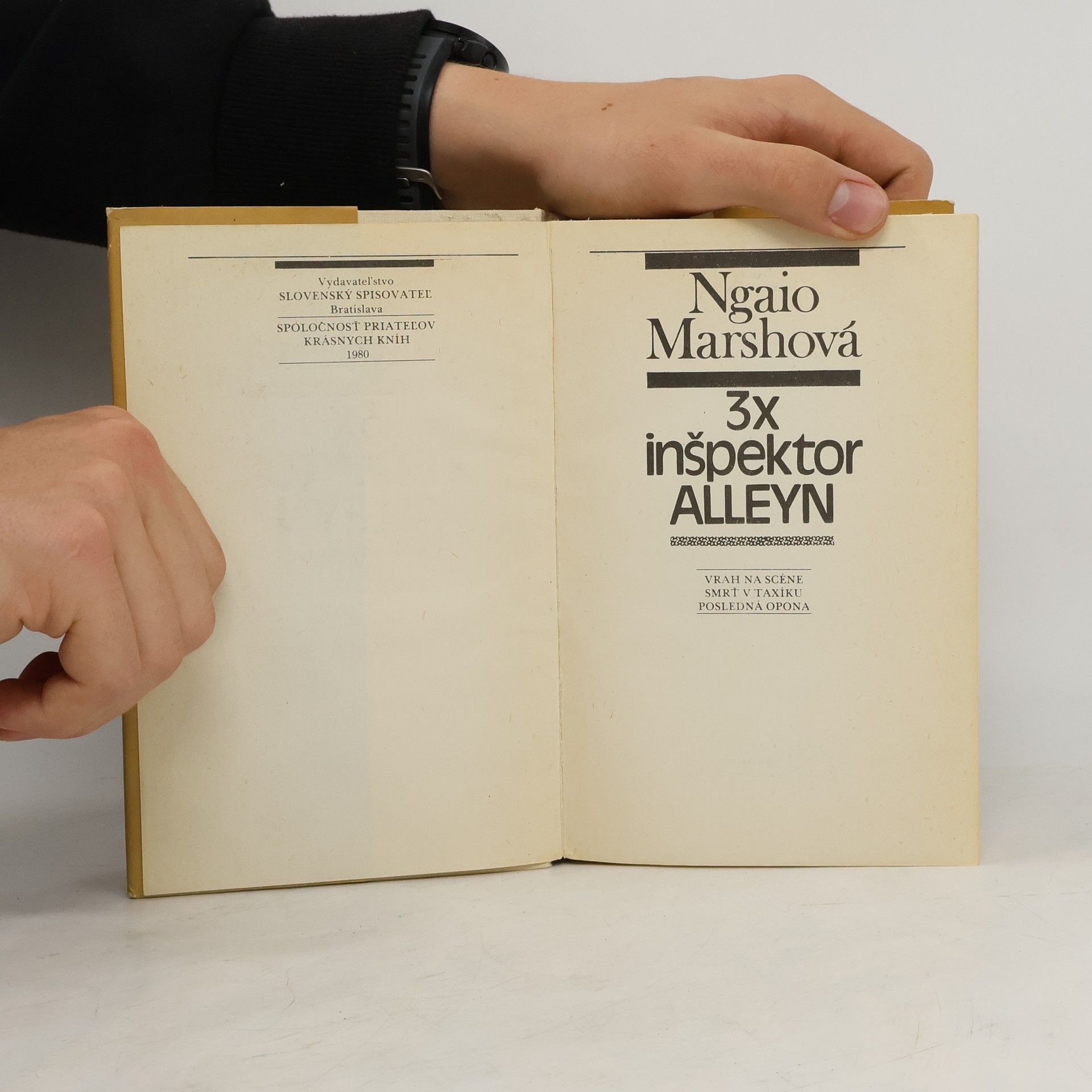 Ngaio Marsh 3x inšpektor Alleyn