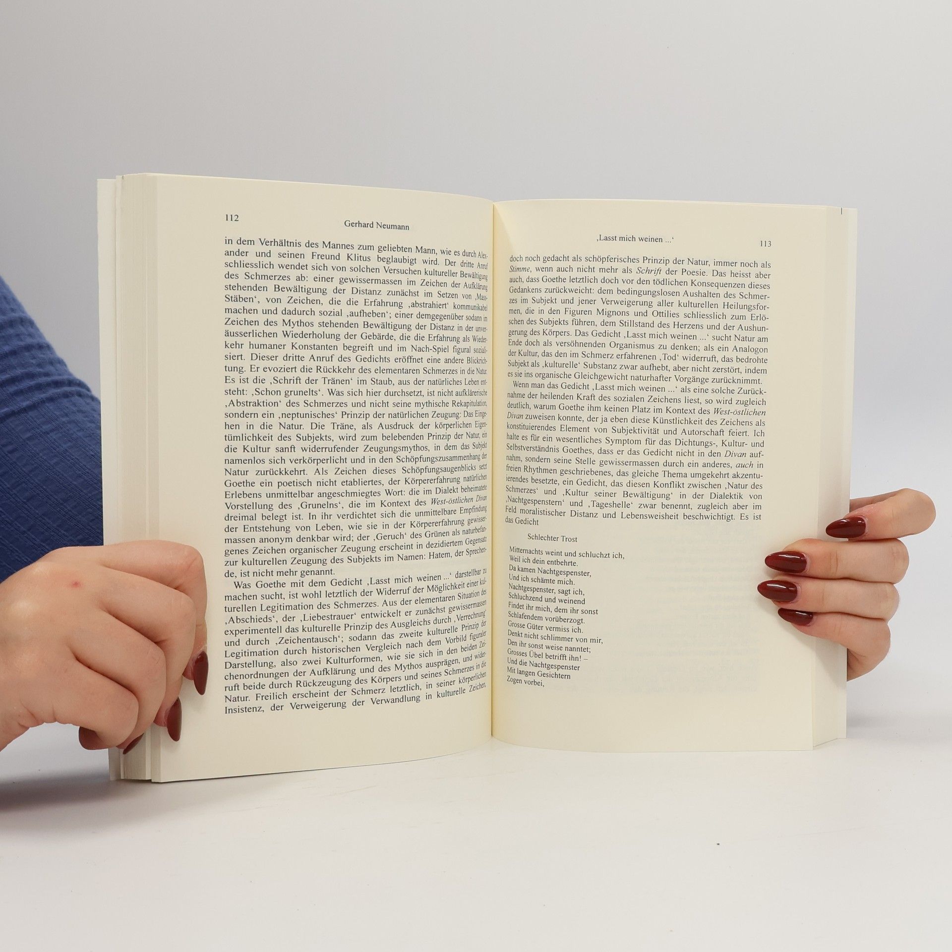 Bernd Hamacher Johann Wolfgang Goethe: Lyrik und Drama