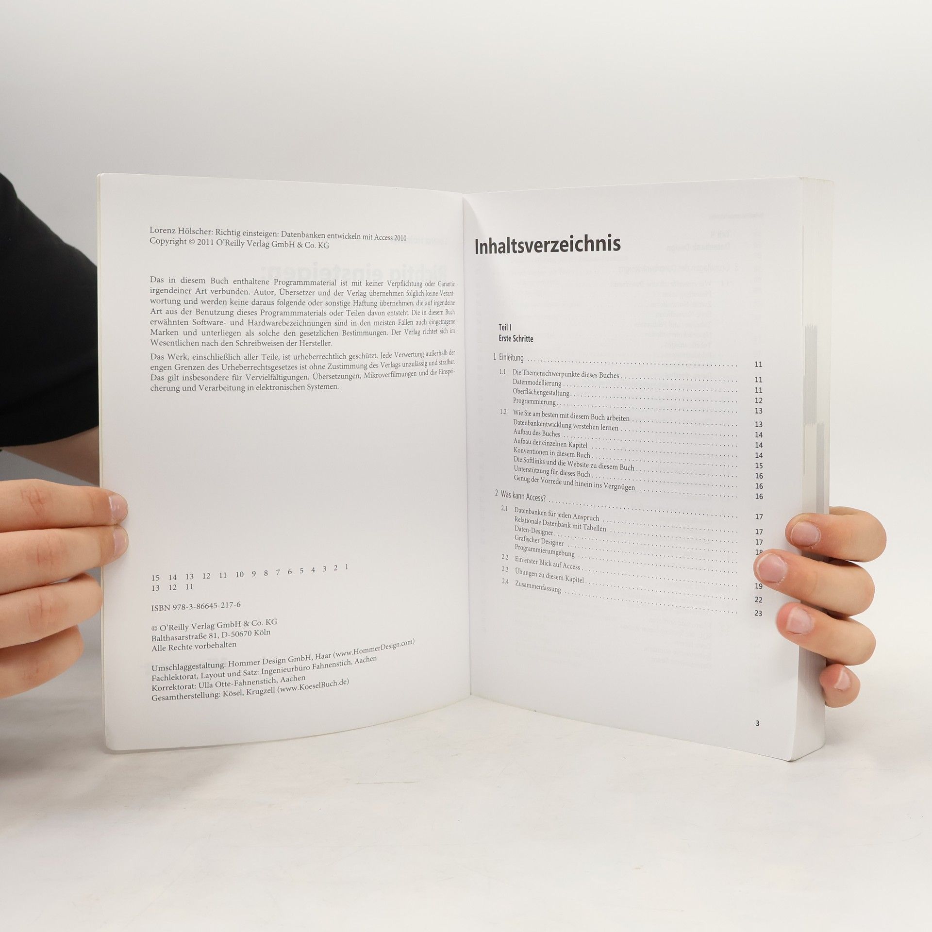 Lorenz Hölscher Richtig einsteigen: Datenbanken entwickeln mit Access 2010