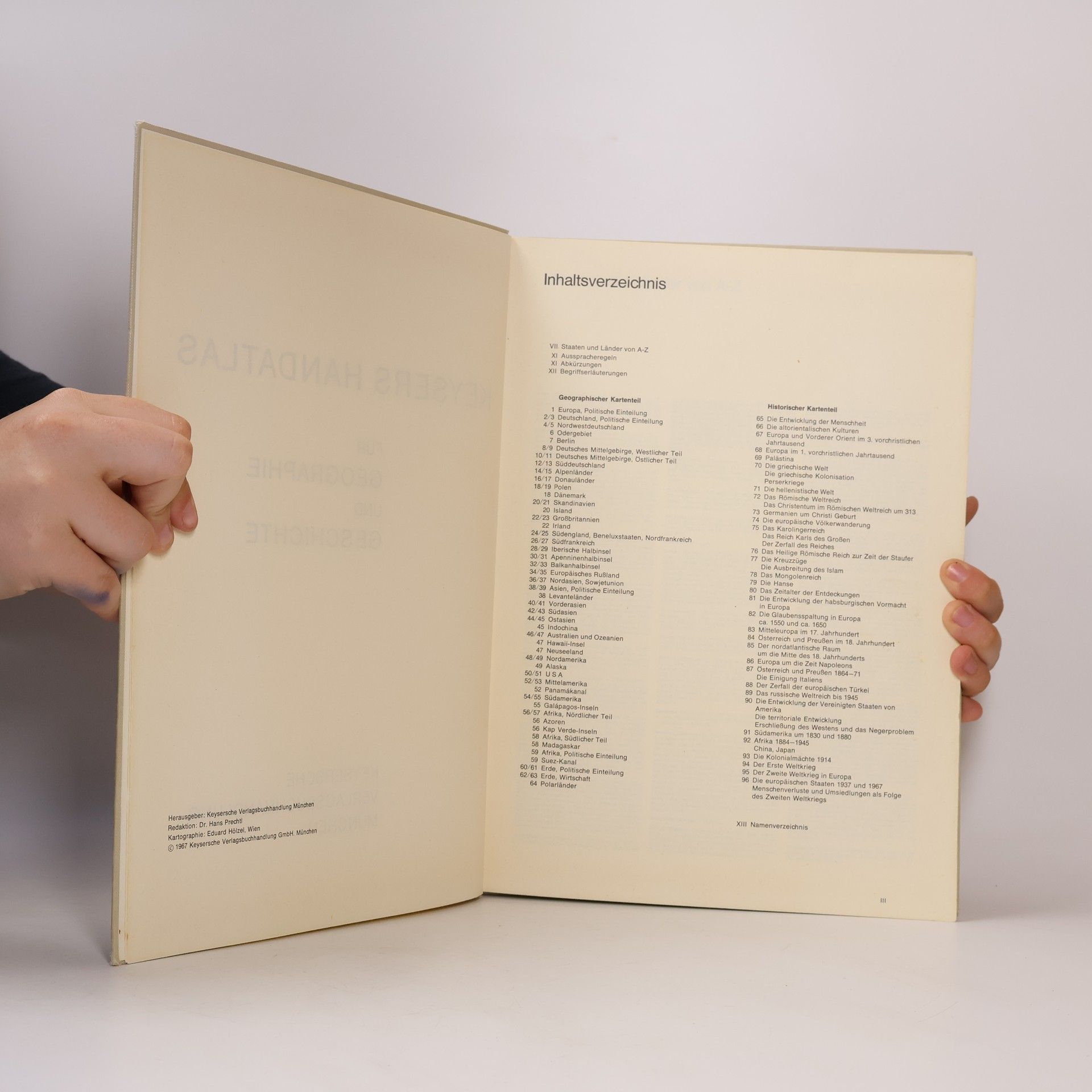 Autorenkollektiv Keysers Handatlas für Geographie und Geschichte
