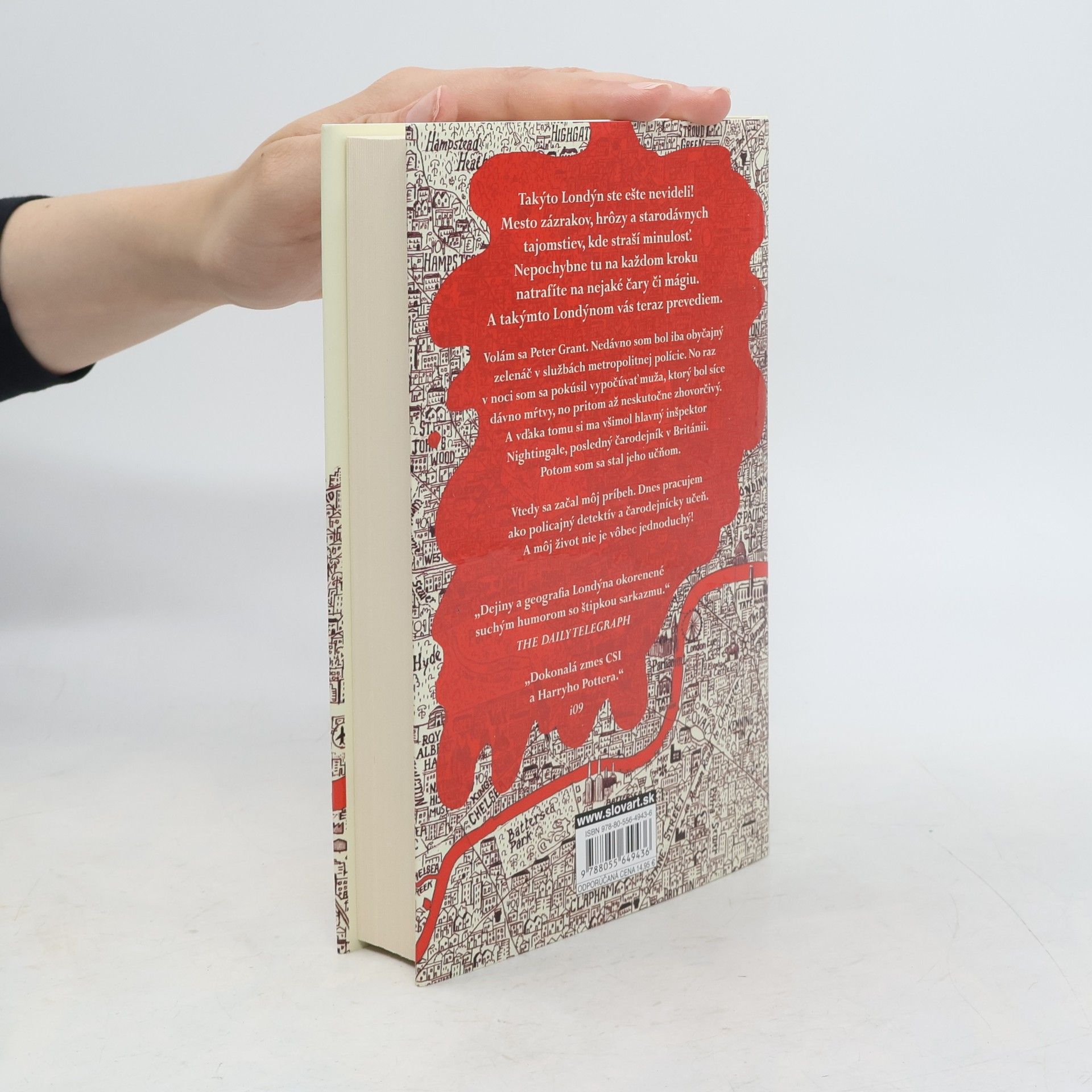 Ben Aaronovitch Rieky Londýna