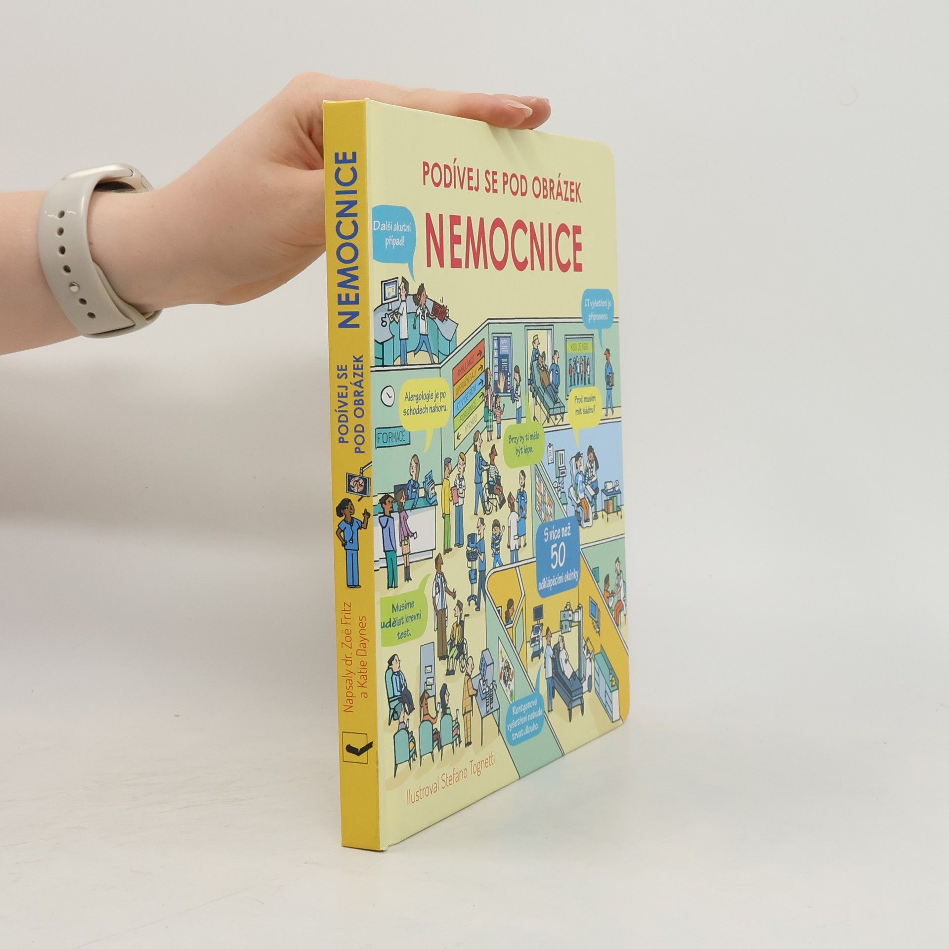 Katie Daynes Nemocnice - Podívej se pod obrázek