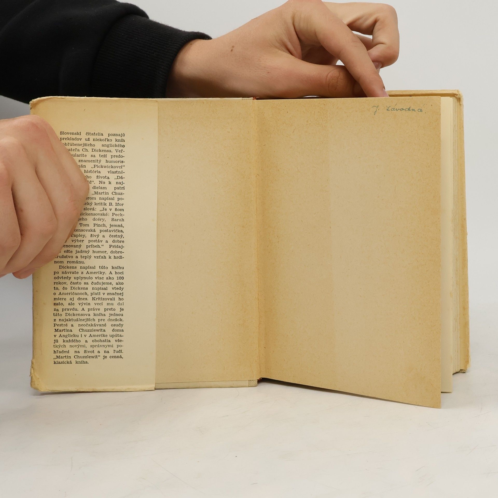 Charles Dickens Martin Chuzzlewit Diel I.