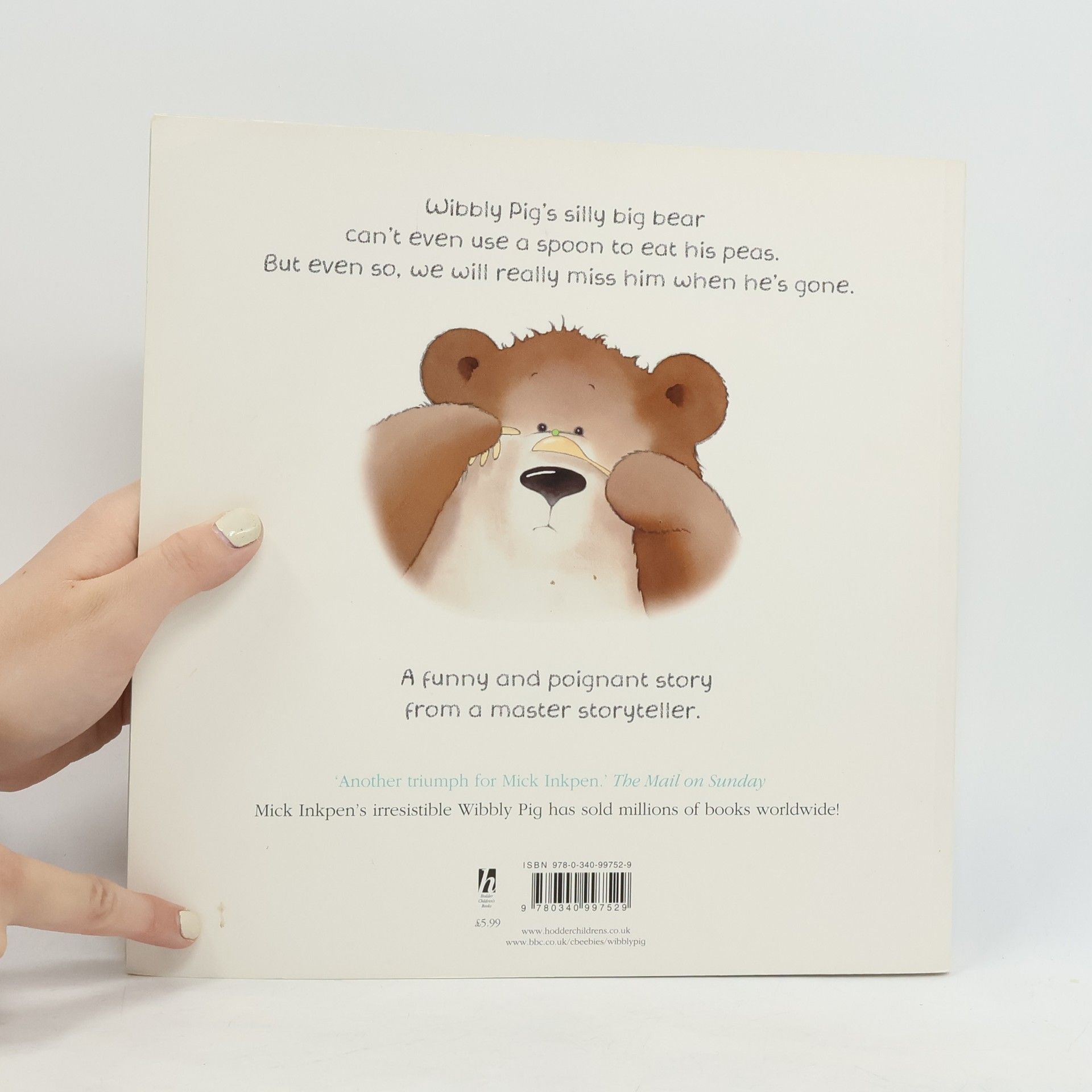Mick Inkpen Wibbly Pig's Silly Big Bear