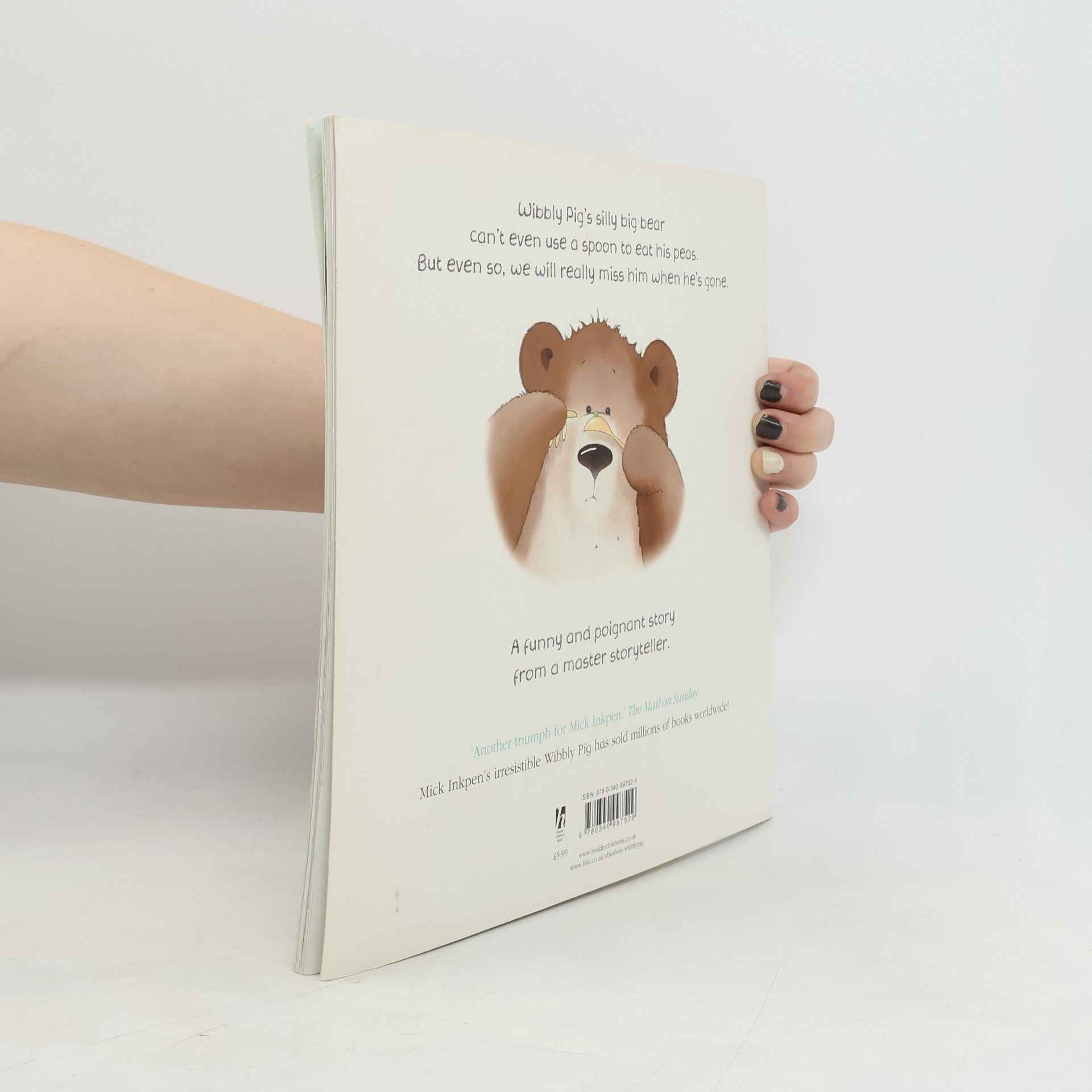 Mick Inkpen Wibbly Pig's Silly Big Bear