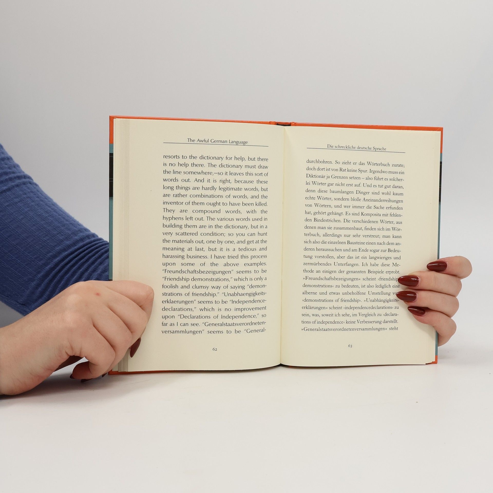 Mark Twain Die schreckliche deutsche Sprache
