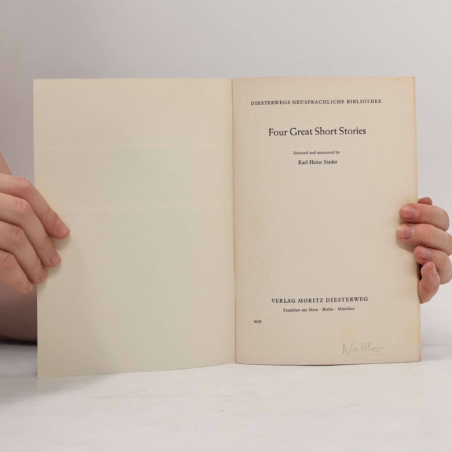 Ernest Hemingway Four Great Short Stories