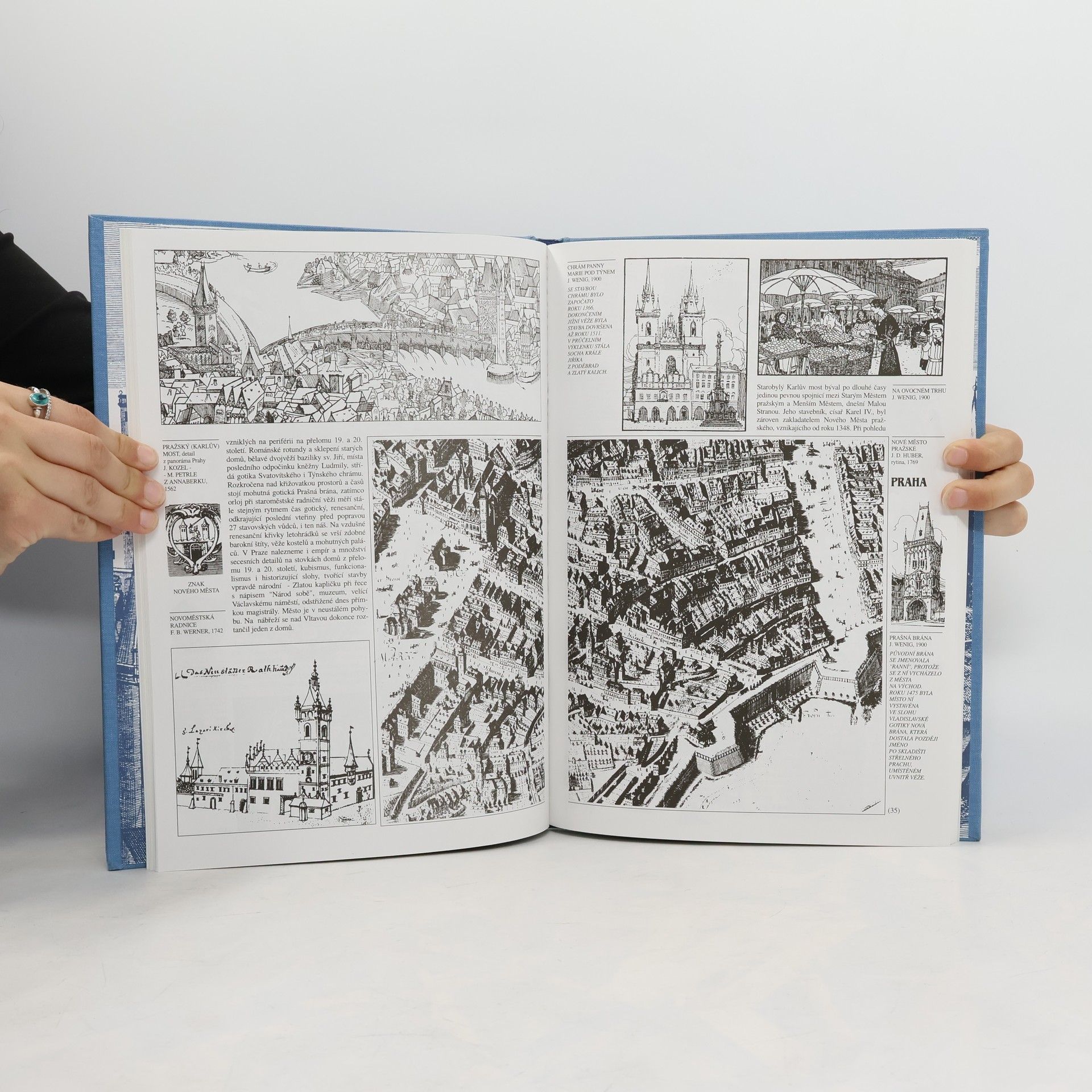 Milan Mysliveček Místopisný obrázkový atlas aneb Krasohled český. 1. díl