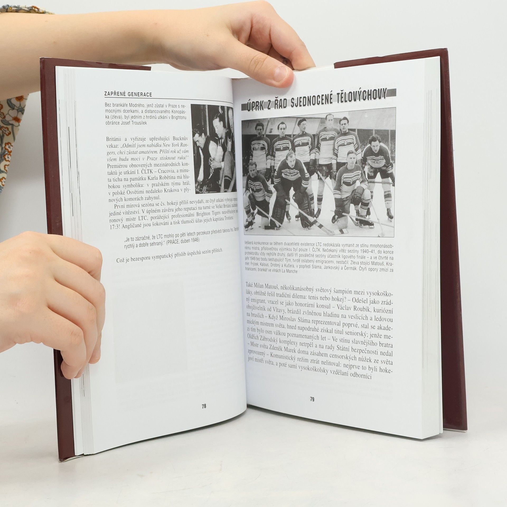 Jiří Macků Zapřené generace – Utajené stránky hokejové historie – 1