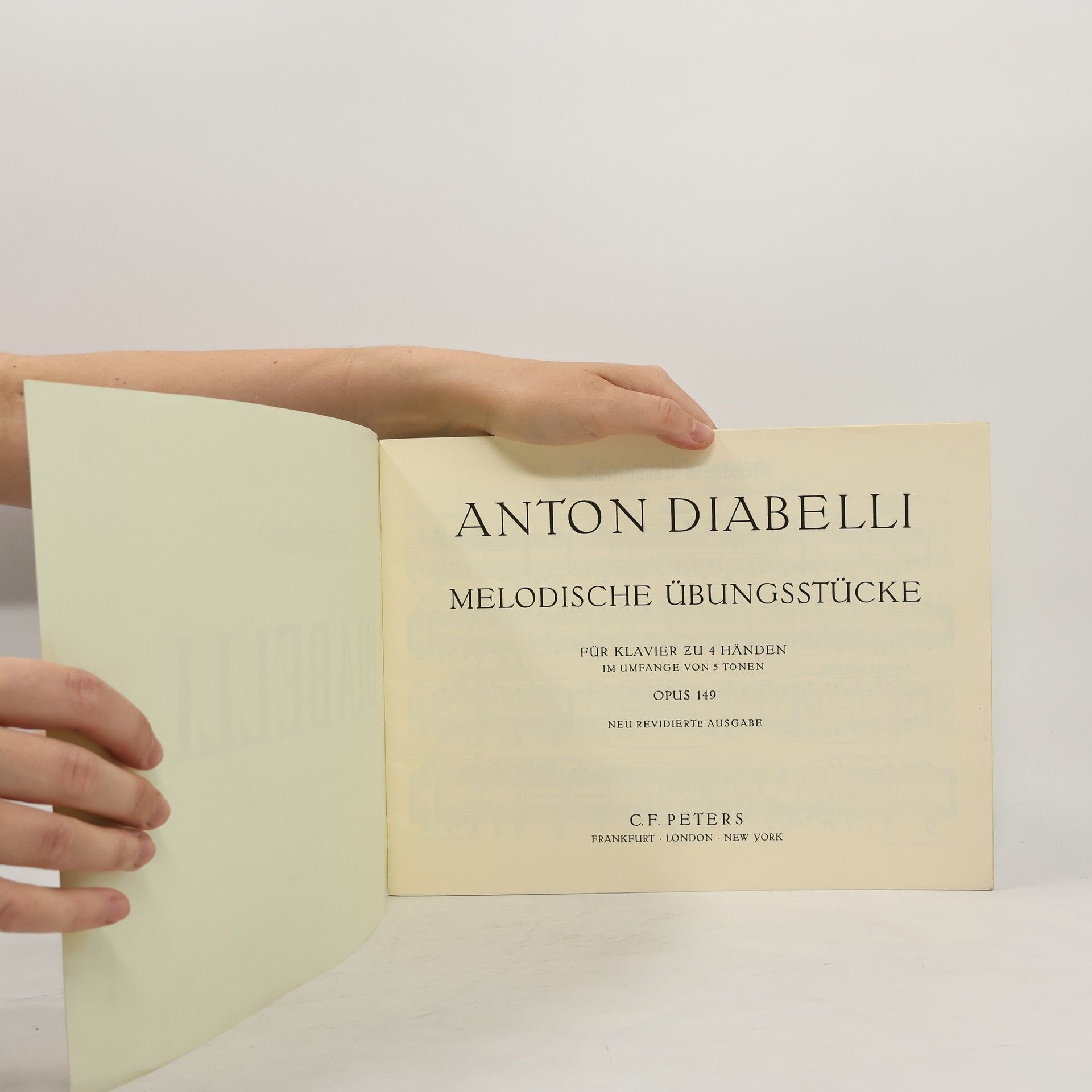 Various authors Diabelli. Melodische Übungsstücke. Opus 149