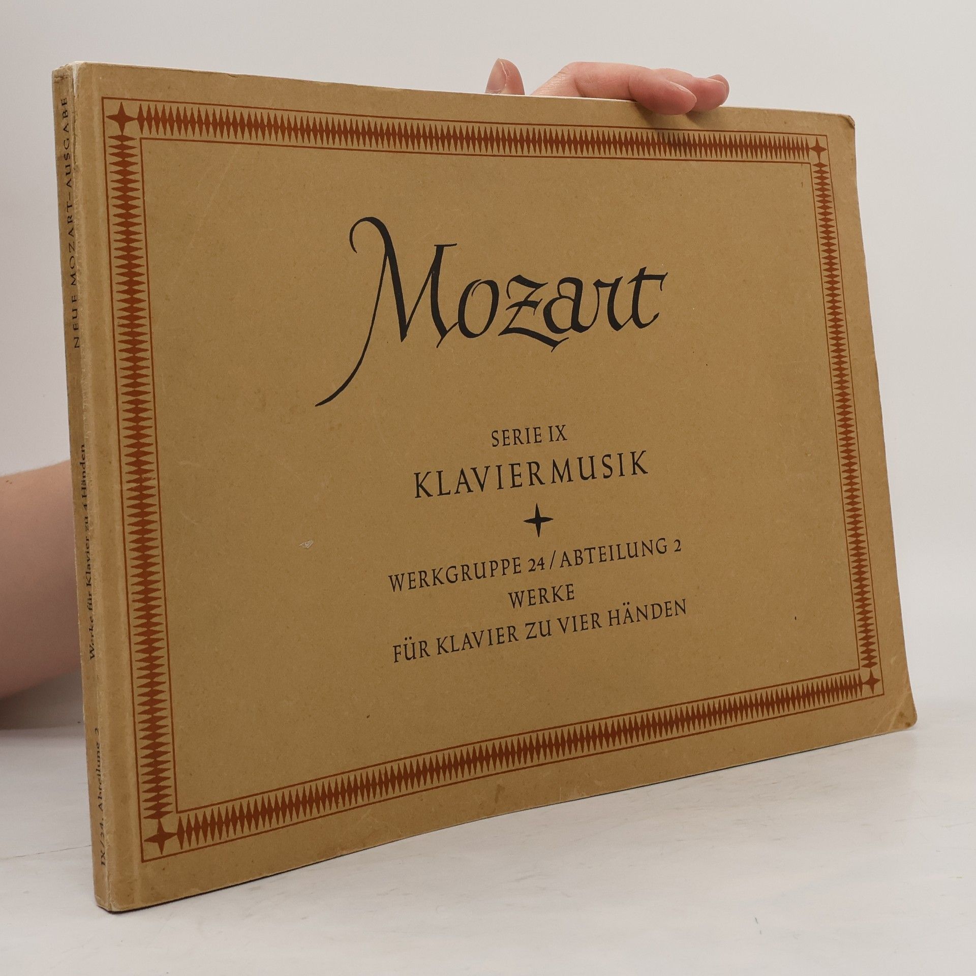 Wolfgang Rehm Mozart. Serie IX. Klavier Musik