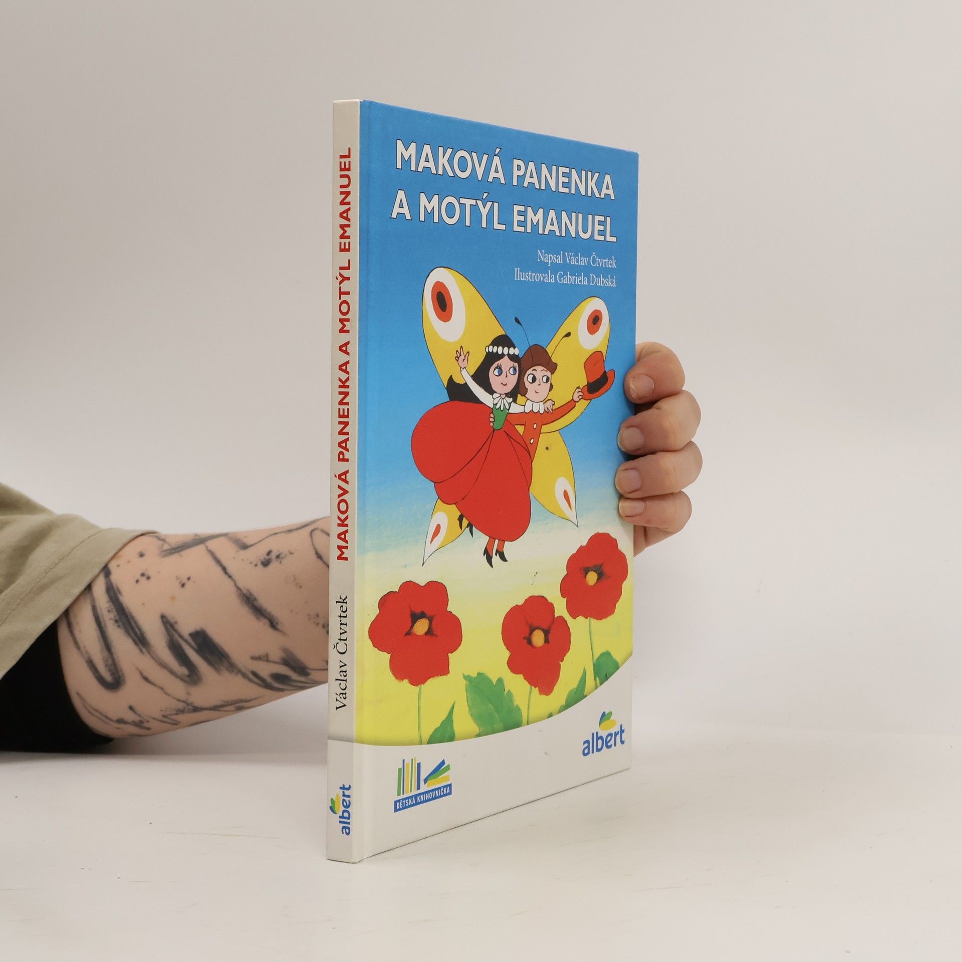 Václav Čtvrtek Maková panenka a motýl Emanuel