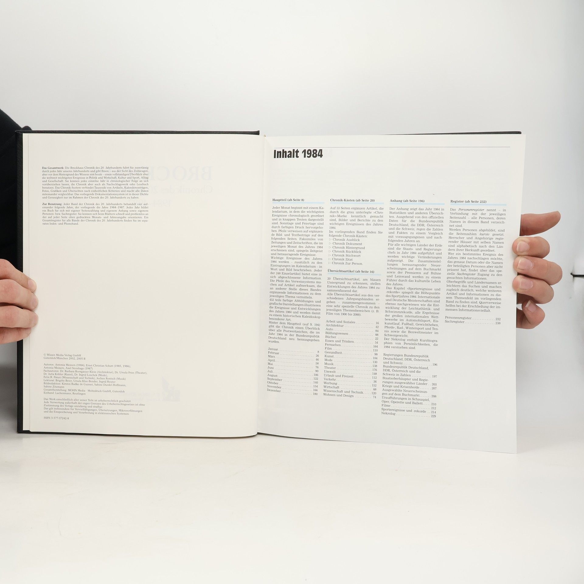 Antonia Meiners Die Brockhaus Chronik des 20. Jahrhunderts: 1984-1987