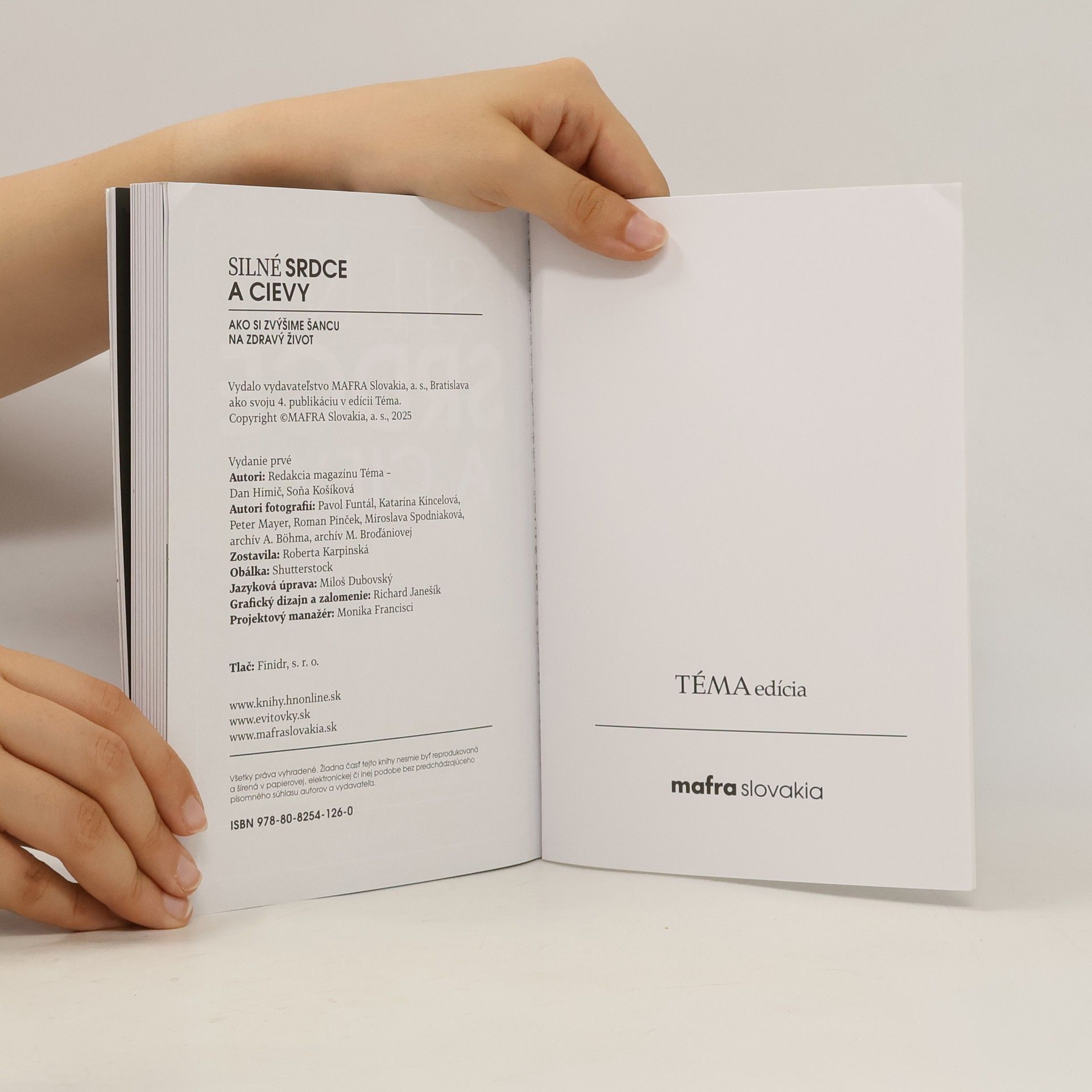 Redakcia magazínu Téma Silné srdce a cievy