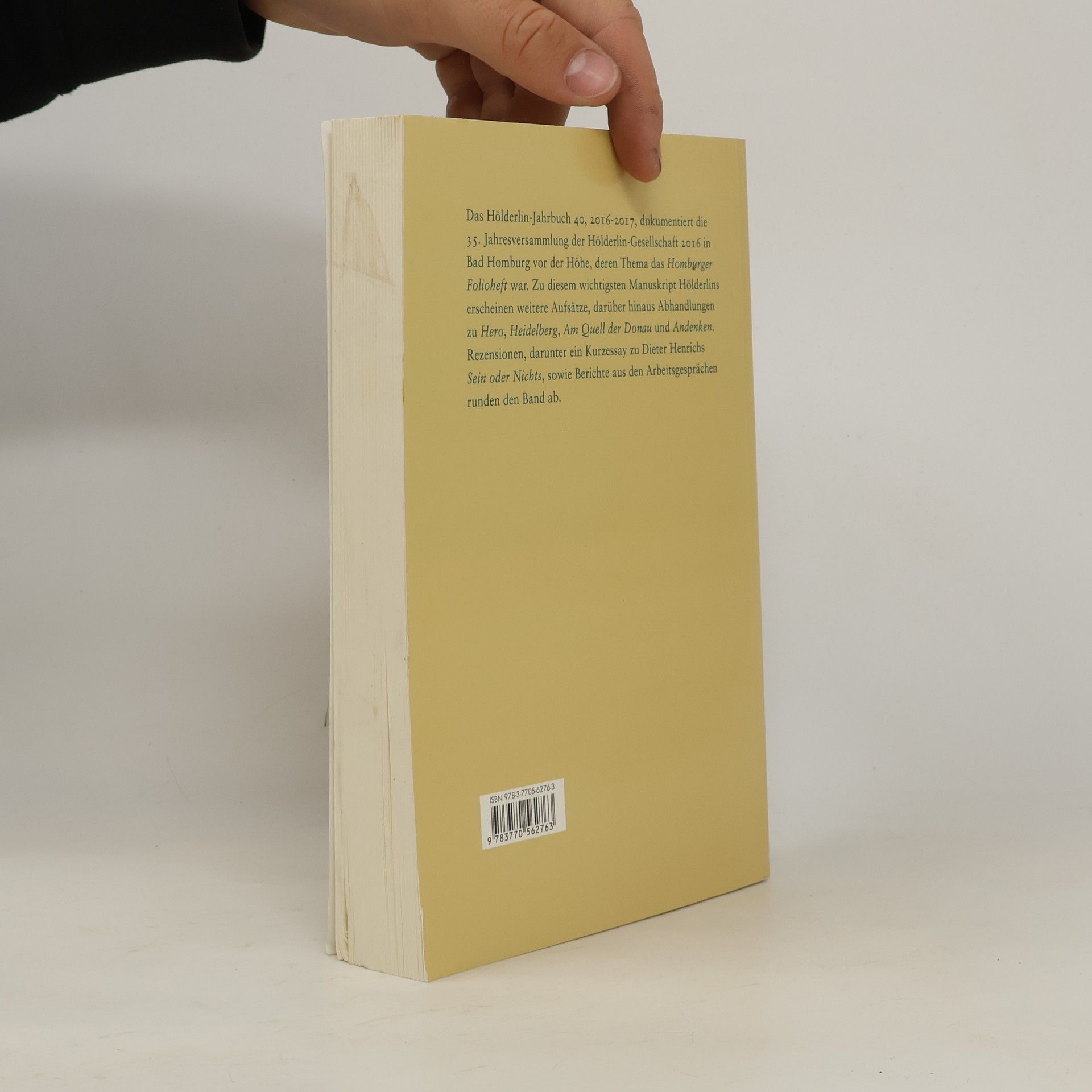 Sabine Doering Hölderlin-Jahrbuch