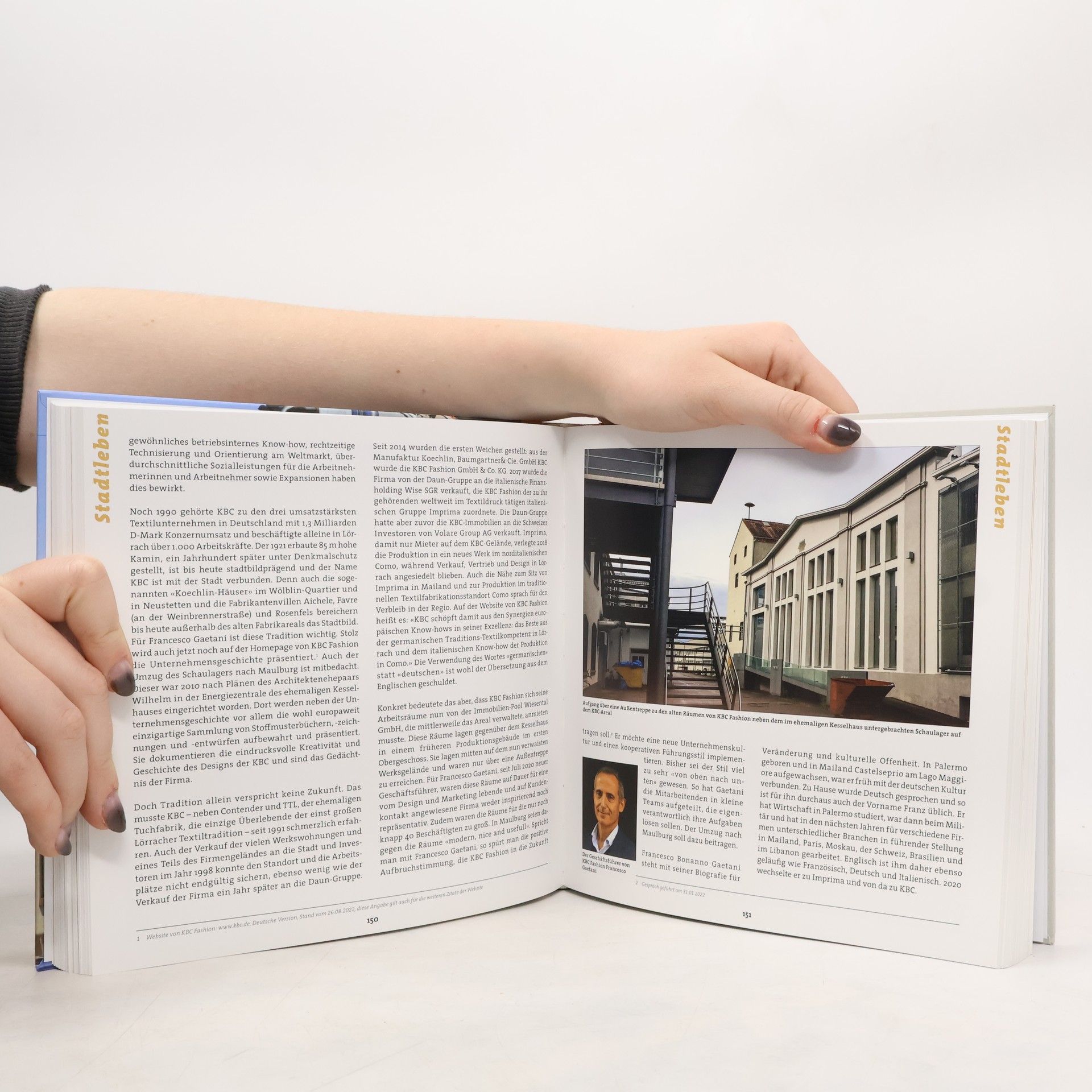 Susanne Baldus-Spingler Stadtbuch Lörrach 2022