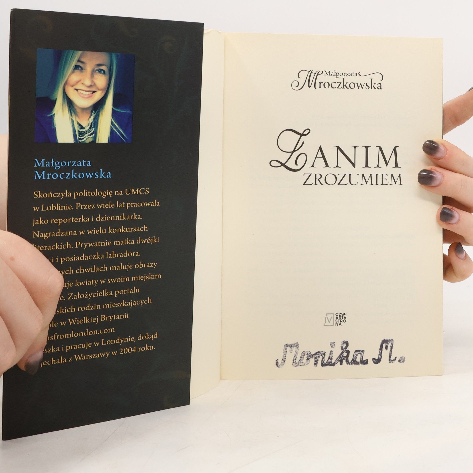 Małgorzata Mroczkowska Zanim zrozumiem